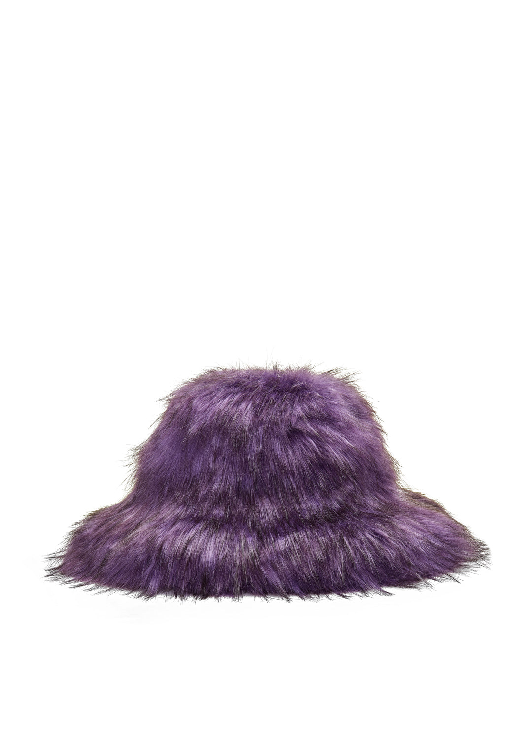 Good Fluff Faux Fur Extreme Fluffy Bucket Hat - Purple