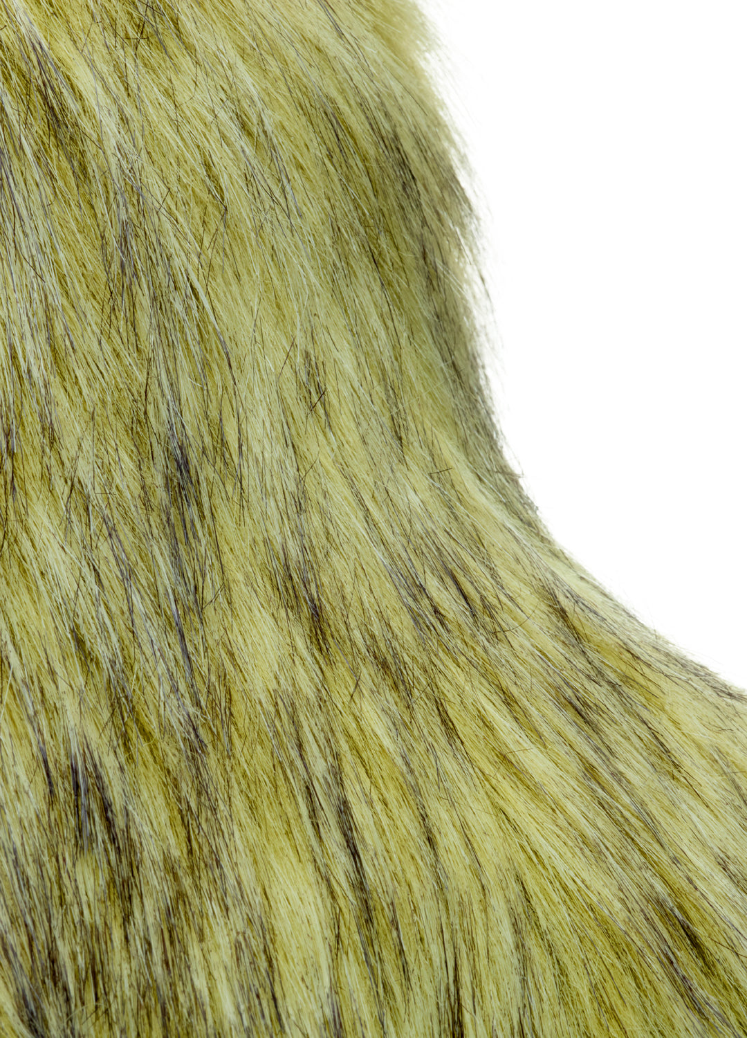 Good Fluff Faux Fur Extreme Fluffy Bucket Hat - Green