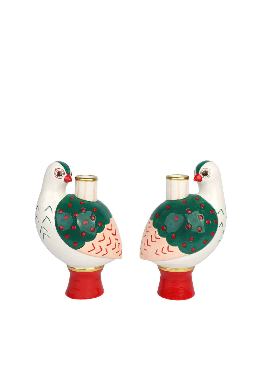 Bird Ceramic Candle Holder