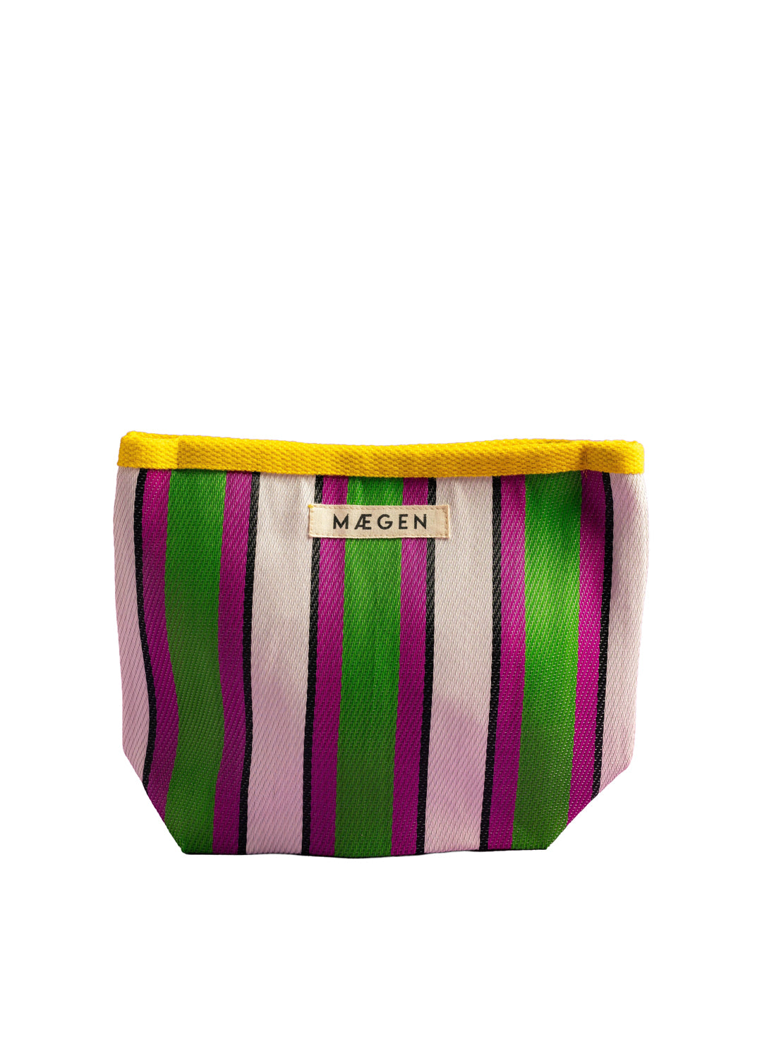Maegen Pouch - Yellow/ Pink/ Green