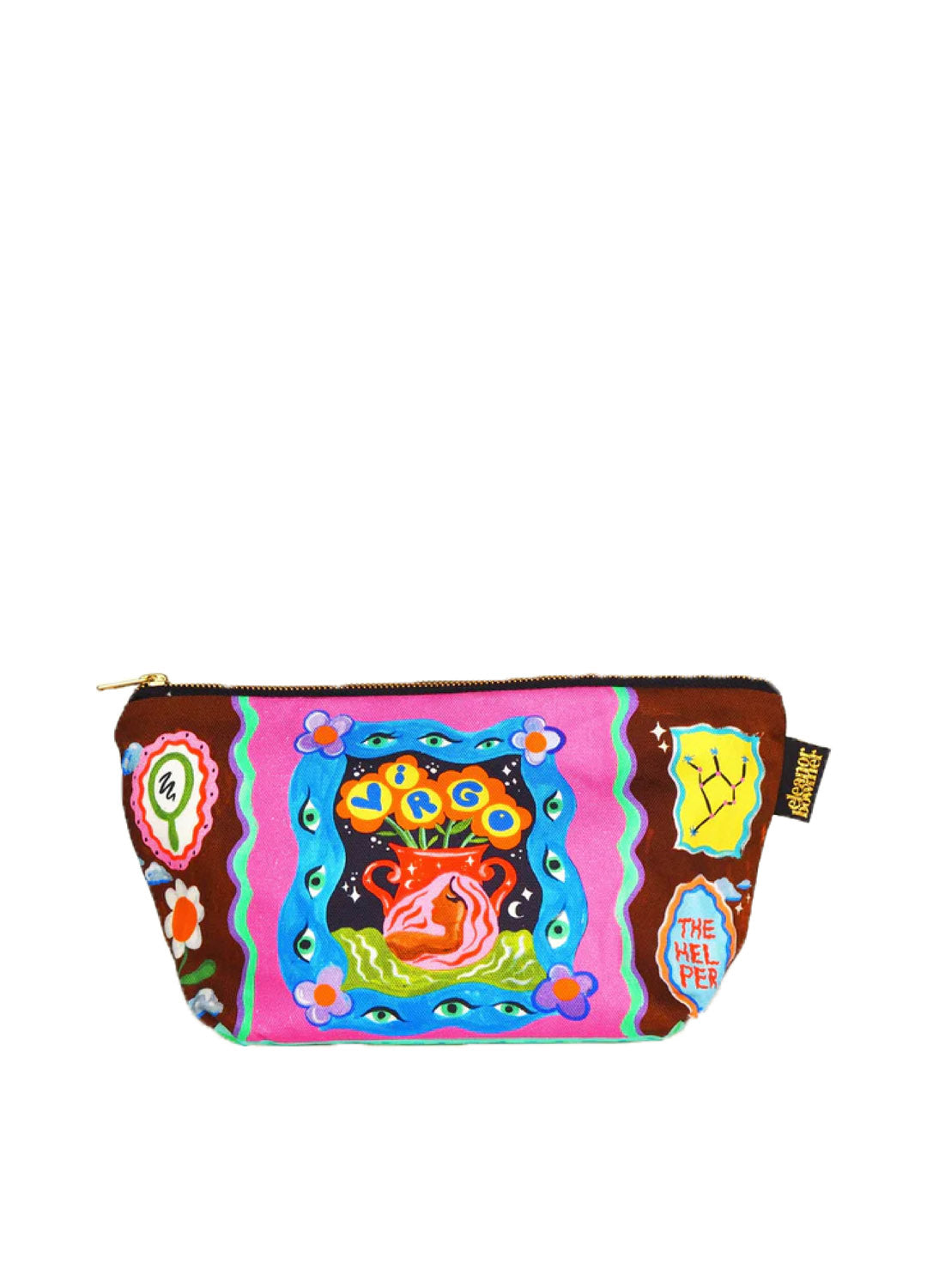 Eleanor Bowmer Zodiac Zip Bag - Virgo
