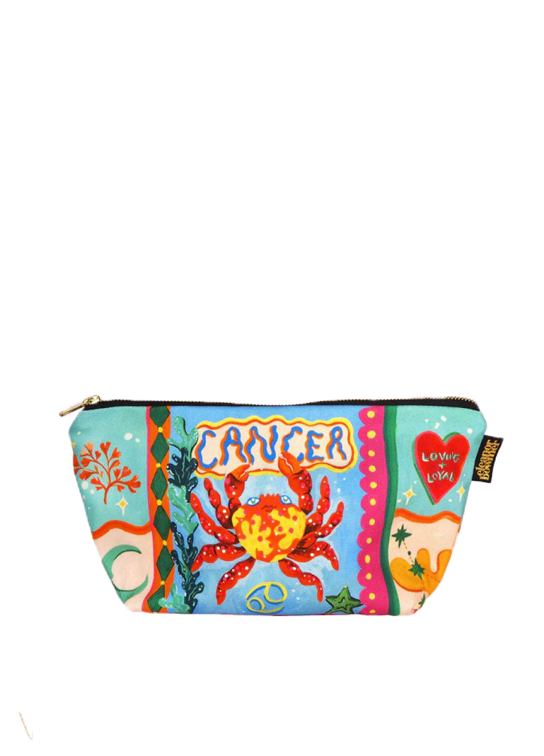 Eleanor Bowmer Zodiac Zip Bag - Cancer