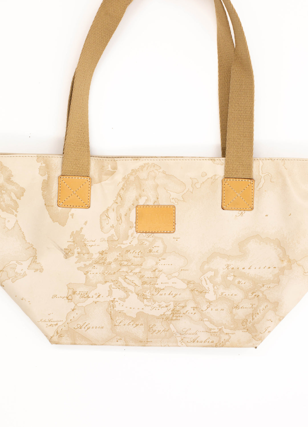 Vintage Alviero Martini Geo Small Tote Bag