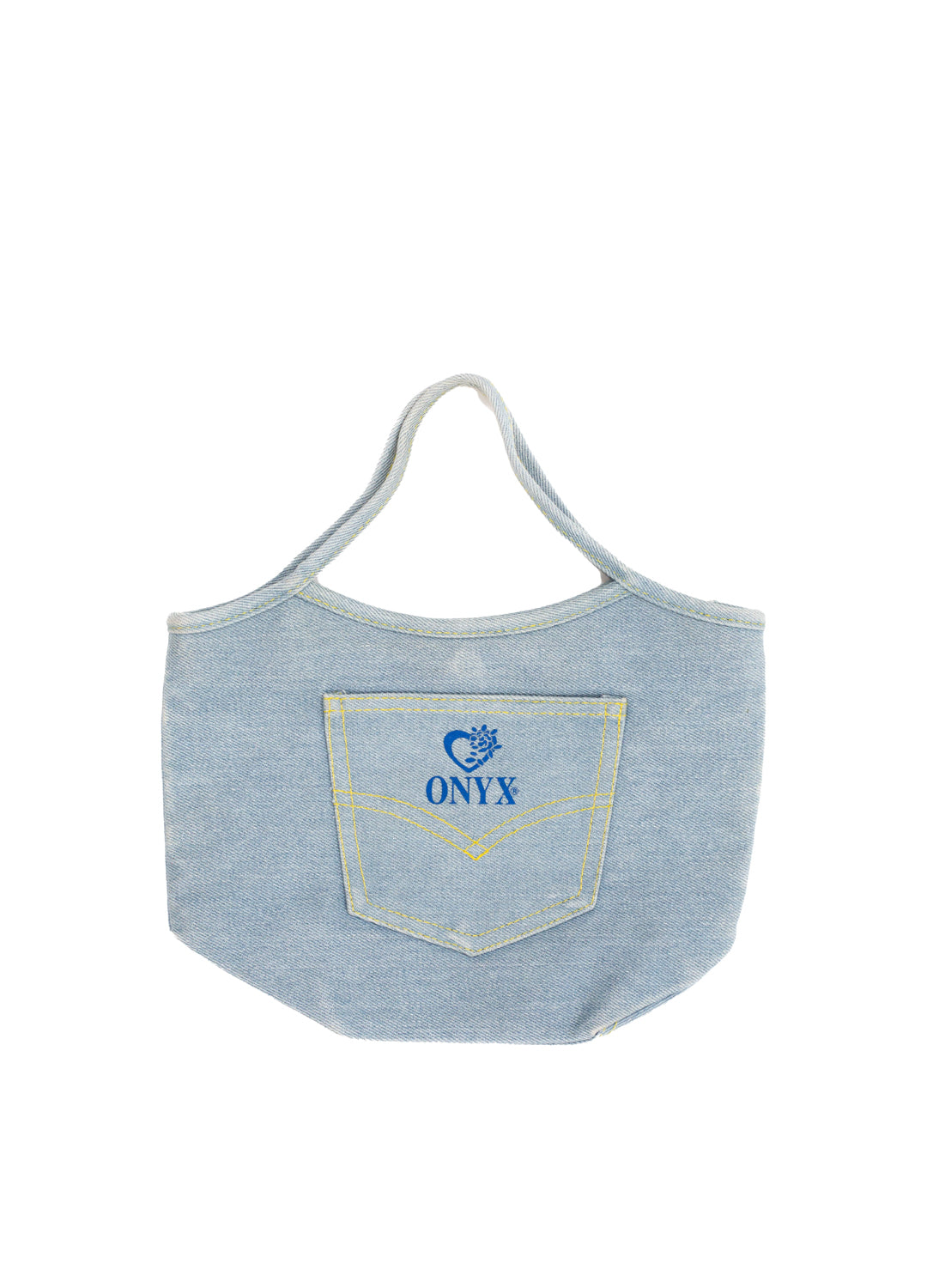 Vintage Onyx Denim Bag