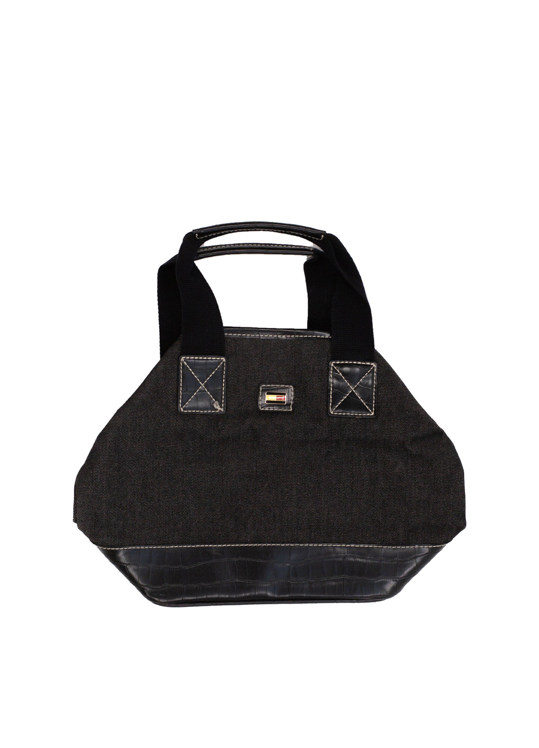 Vintage Tommy Hilfiger Black Denim Bag