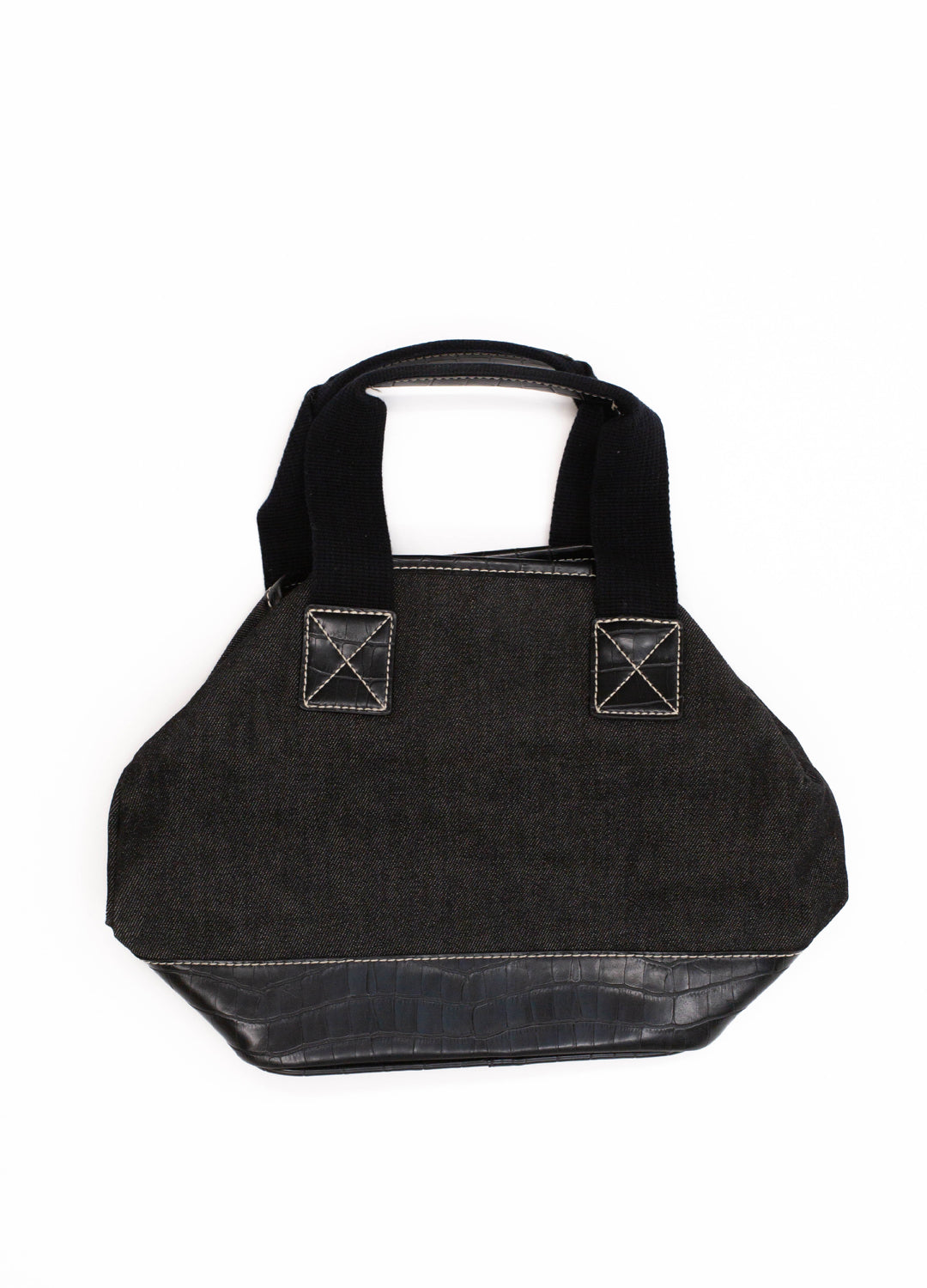 Vintage Tommy Hilfiger Black Denim Bag