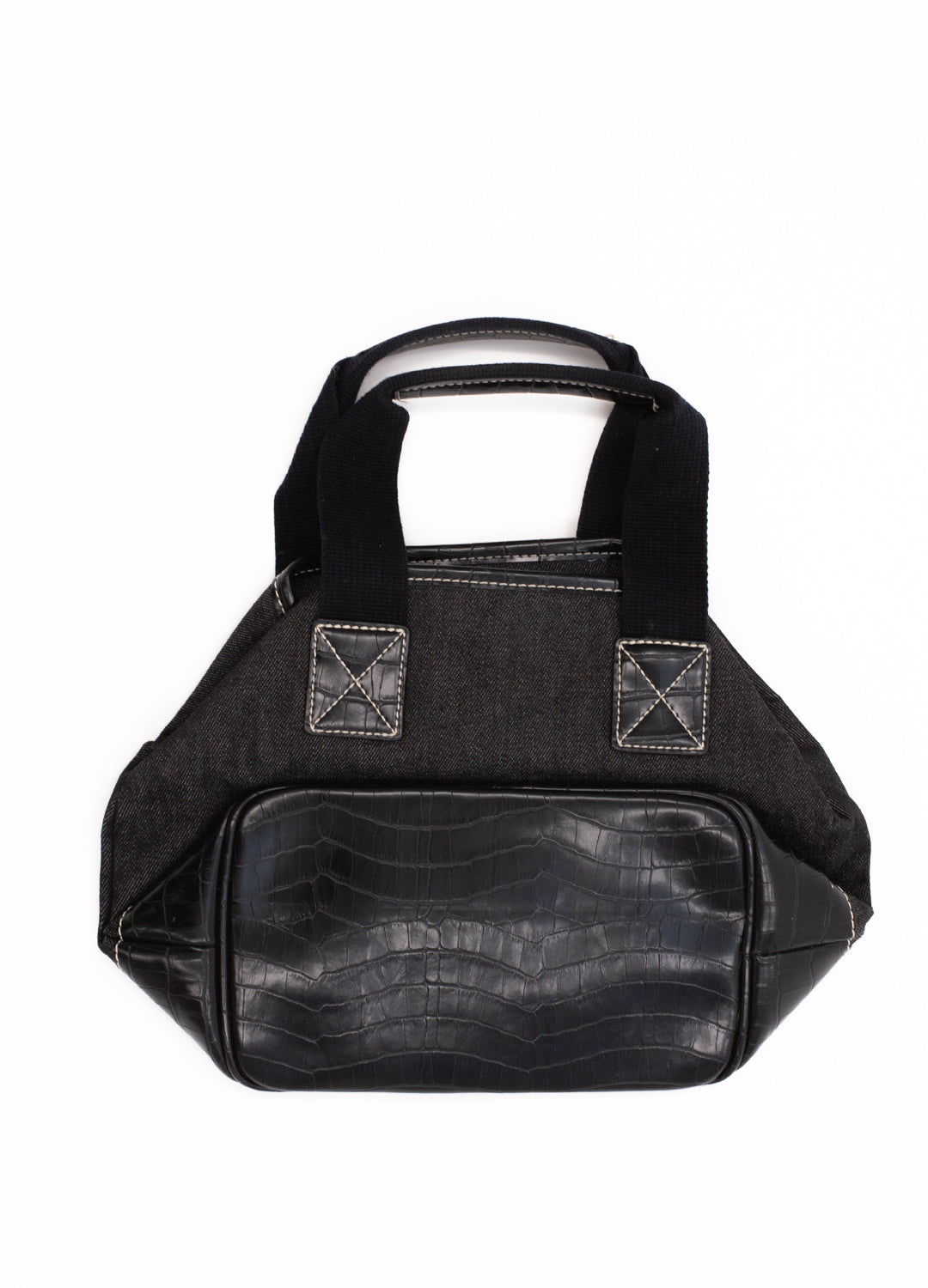 Vintage Tommy Hilfiger Black Denim Bag