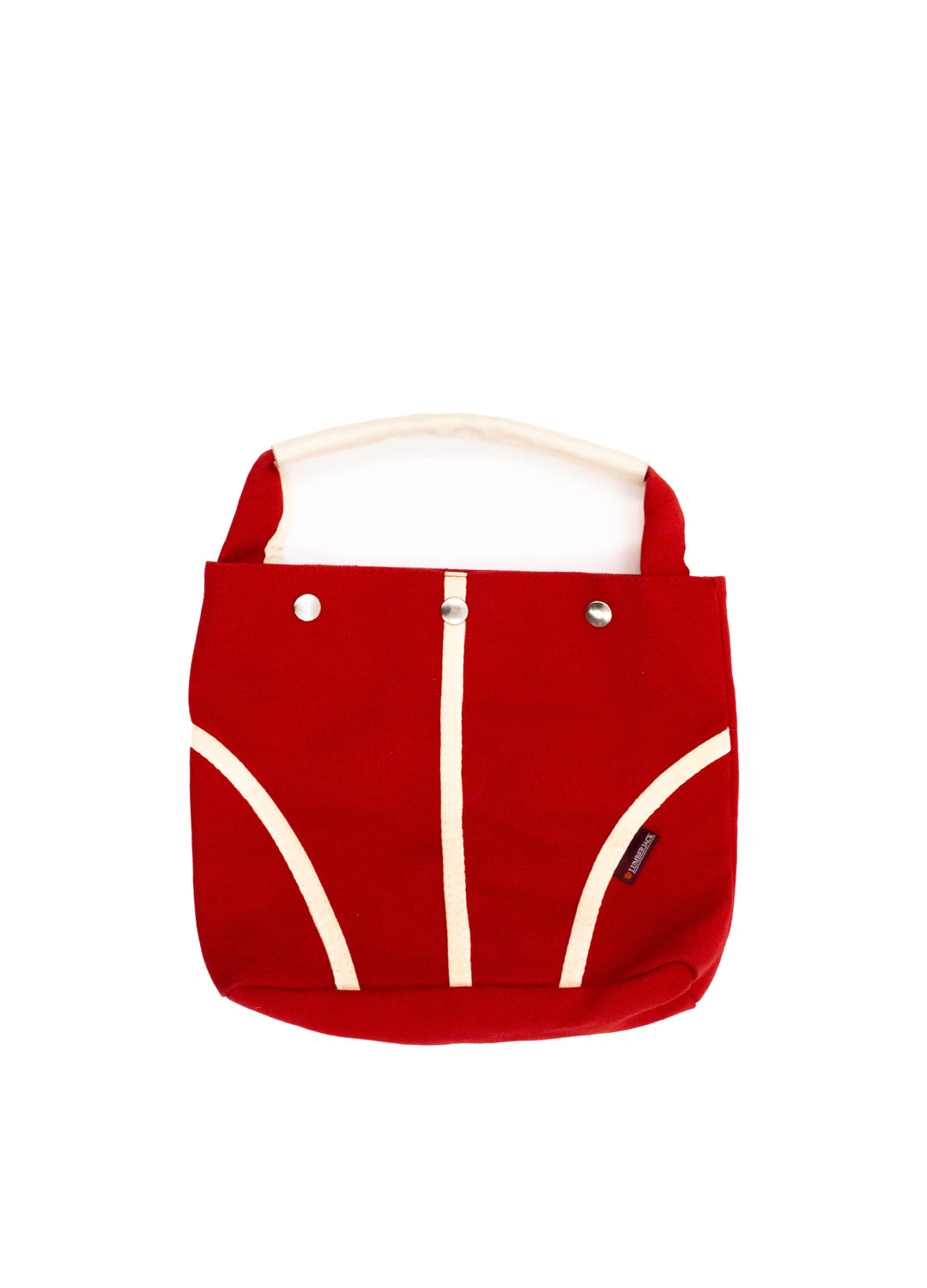 Vintage Red Canvas Bag