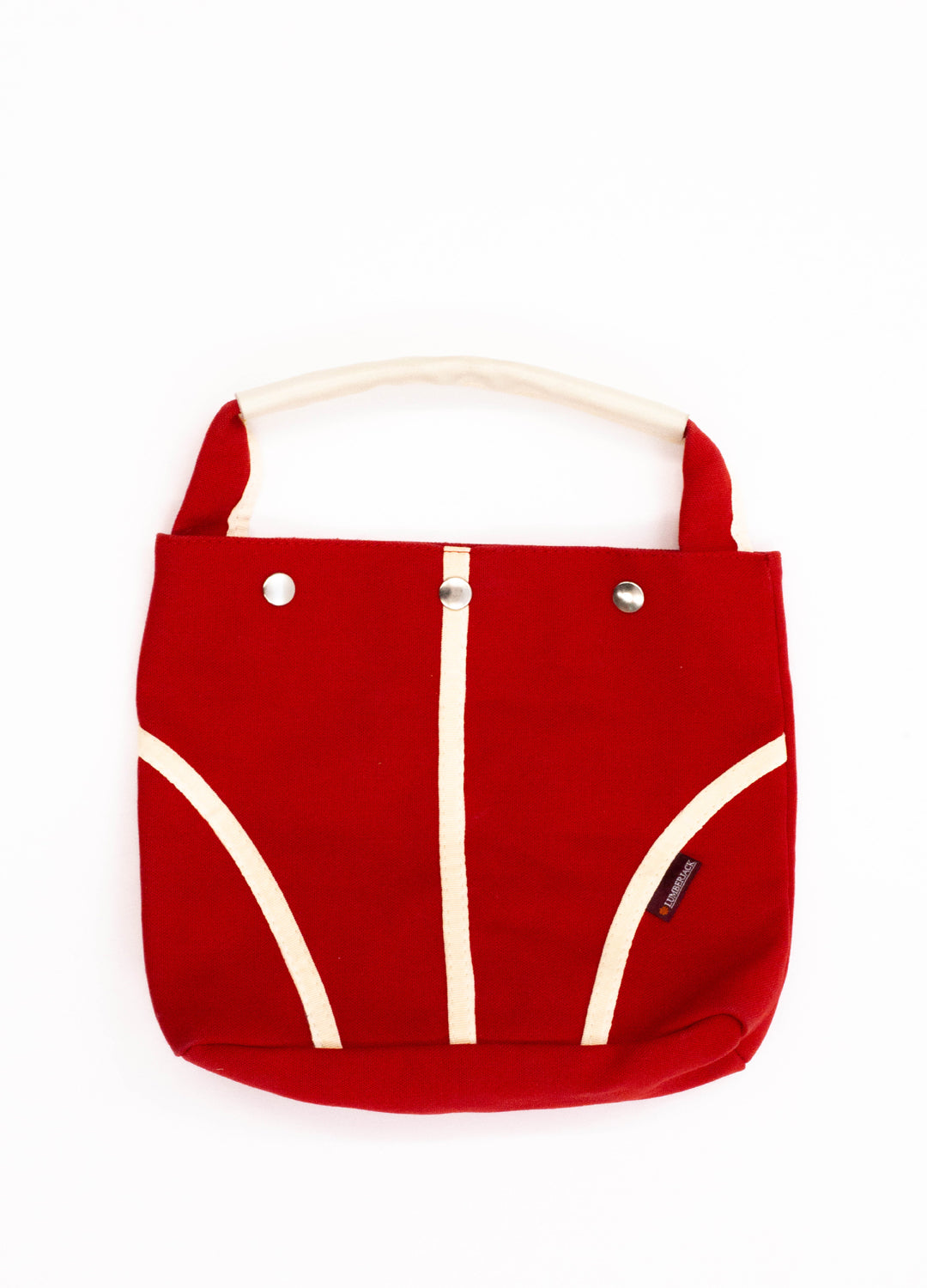 Vintage Red Canvas Bag