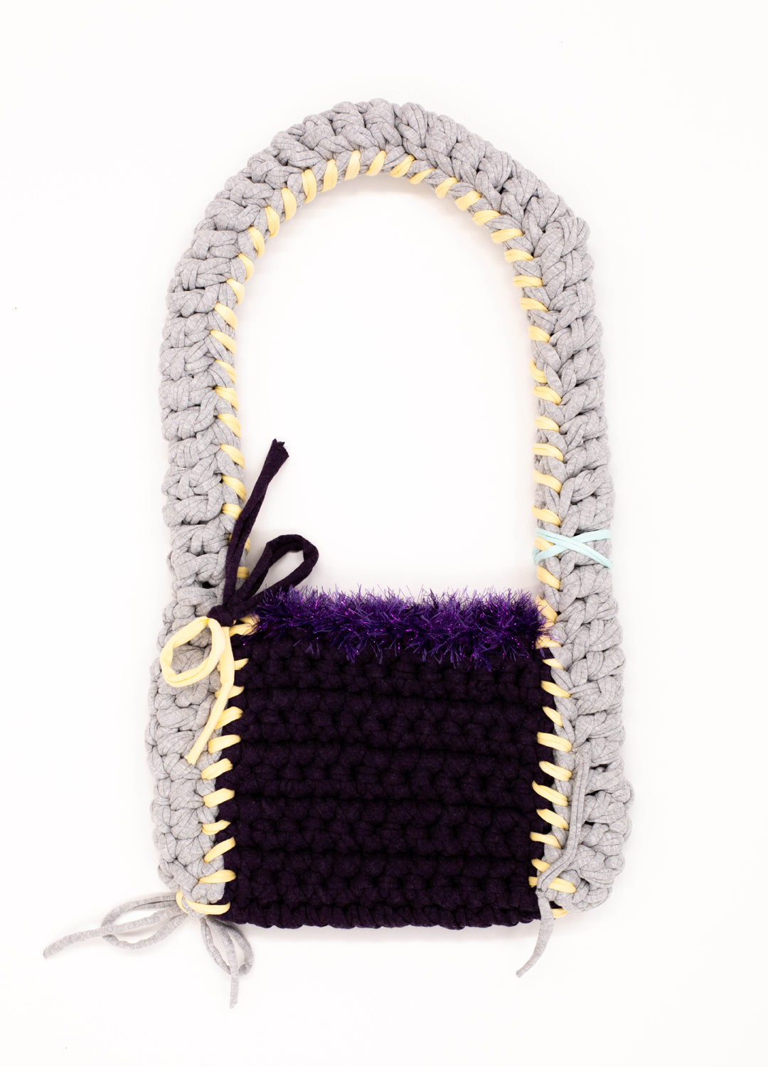 Sloe Mosey Angelica Bag - Purple + Grey