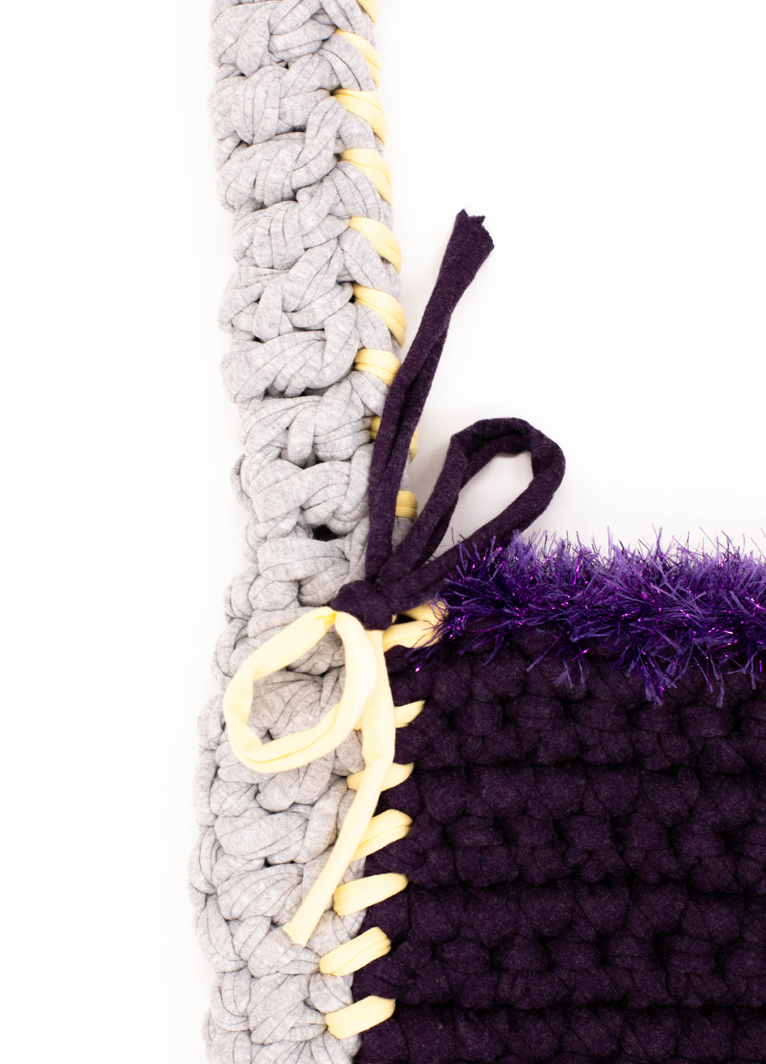 Sloe Mosey Angelica Bag - Purple + Grey