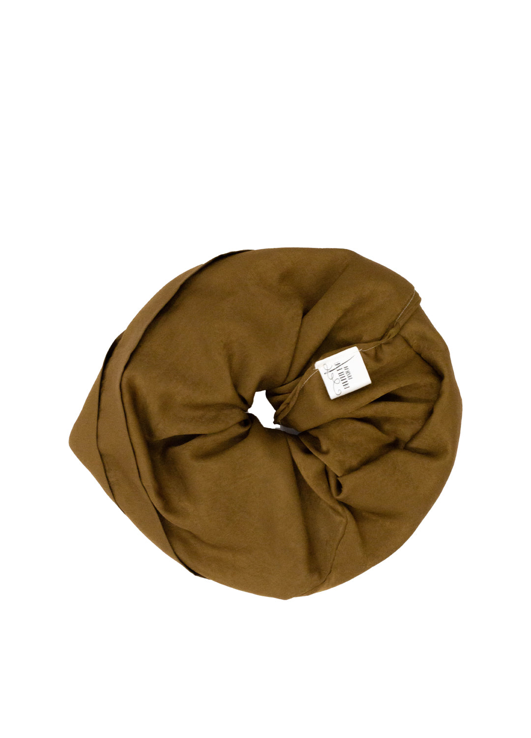 Delphi Eva Reworked Vintage Scrunchie - Brown