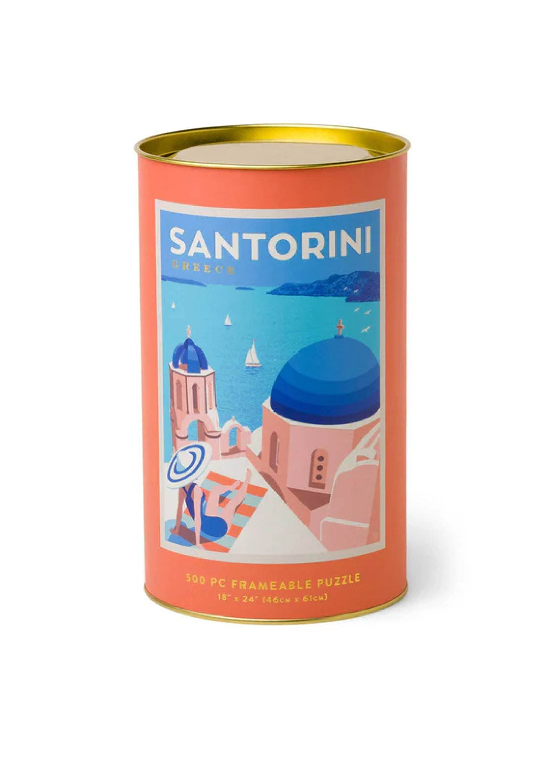 Ink Puzzle (500 Pc) - Santorini