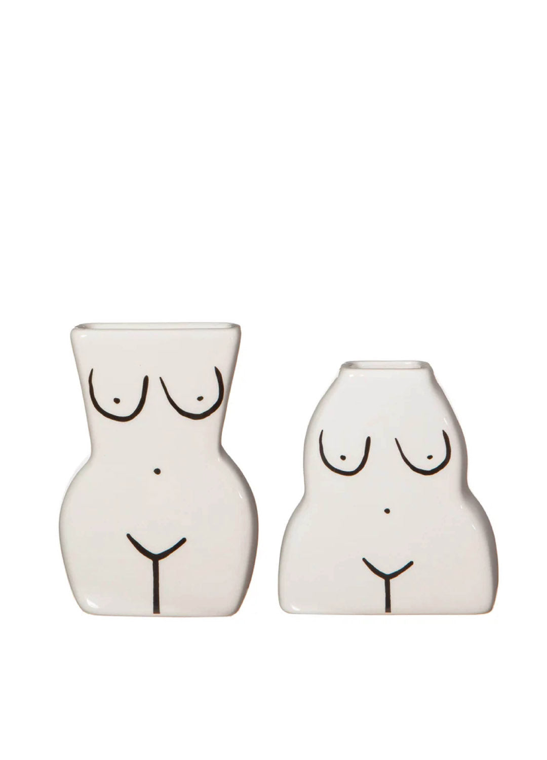 Sass & Belle Female Form Bud Vases - Set of 2