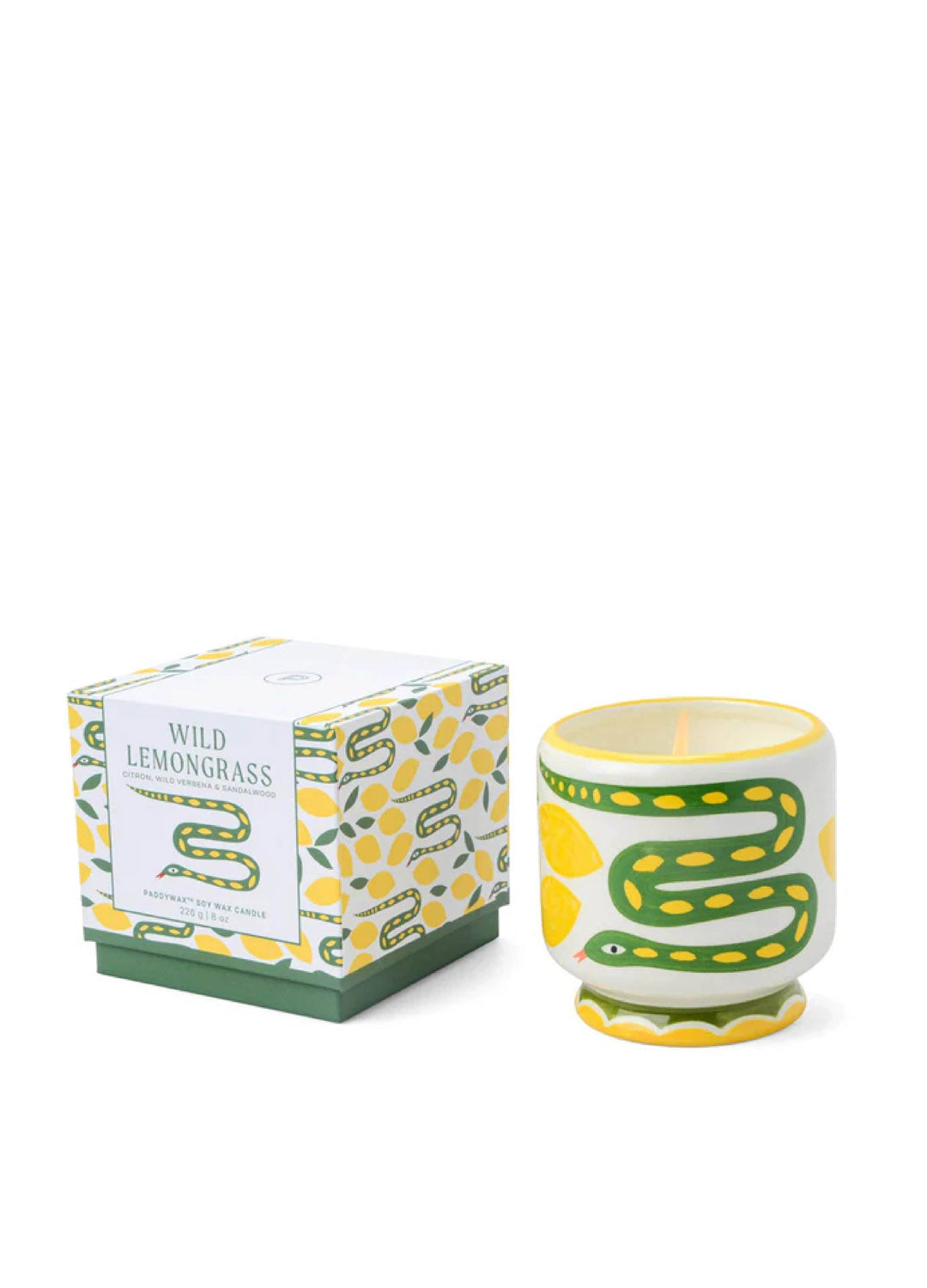 Ceramic Candle - Wild Lemongrass