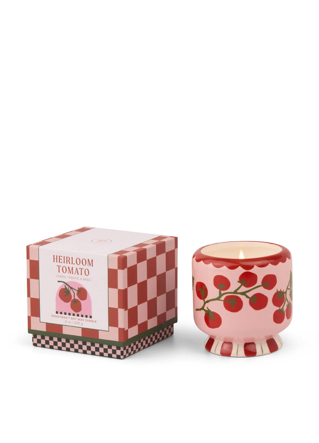 Ceramic Candle - Heirloom Tomato
