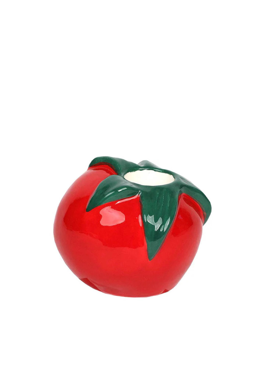 Tomato Ceramic Candle Holder