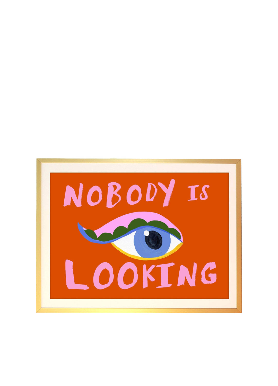 Eleanor Bowmer Print - Nobody Is Looking
