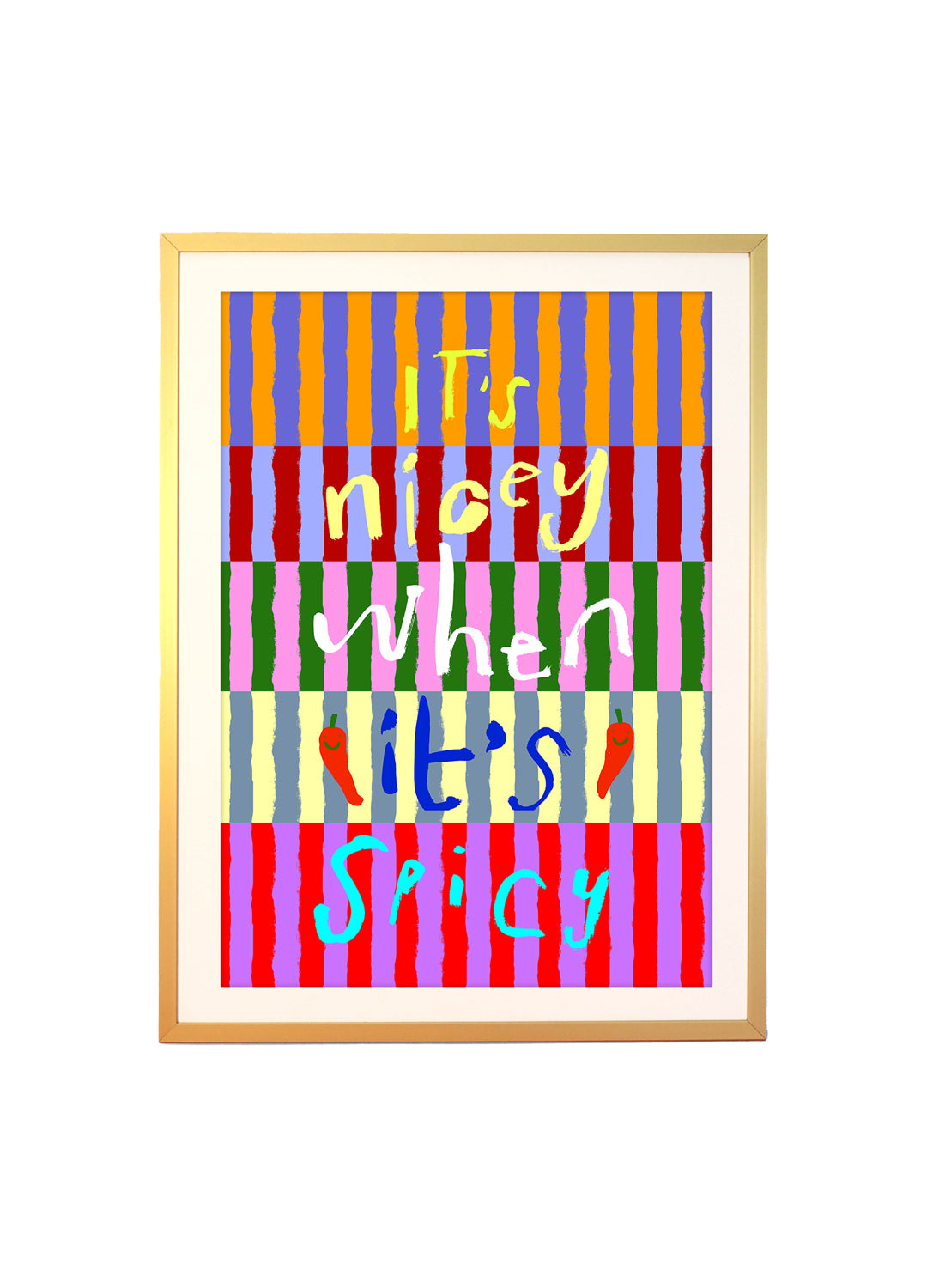 Eleanor Bowmer Print - It's Nicey When It's Spicy