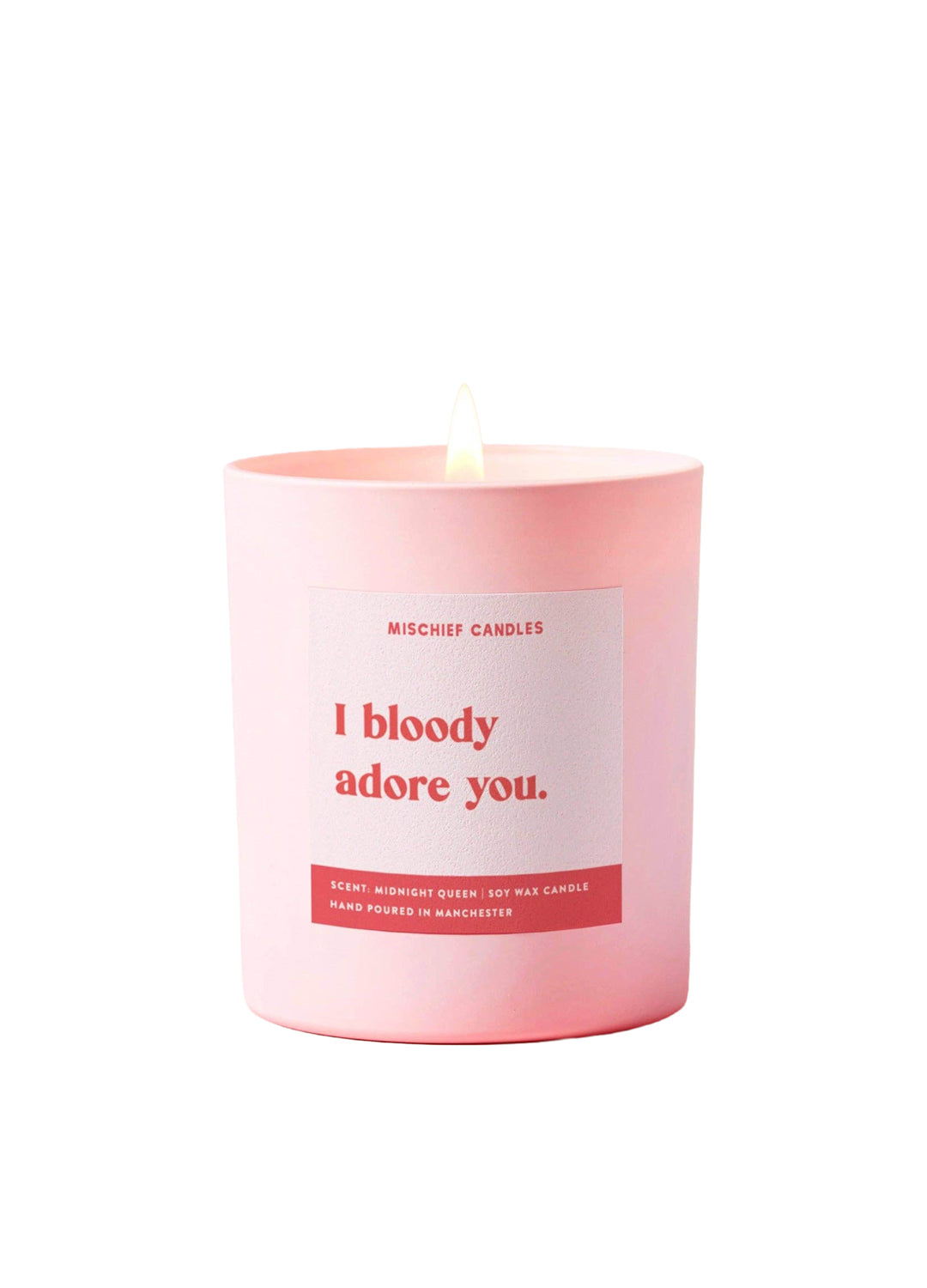 'I Bloody Adore You' Scented Soy Wax Candle
