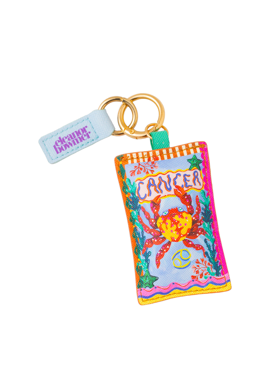 Eleanor Bowmer Zodiac Keyring - Cancer