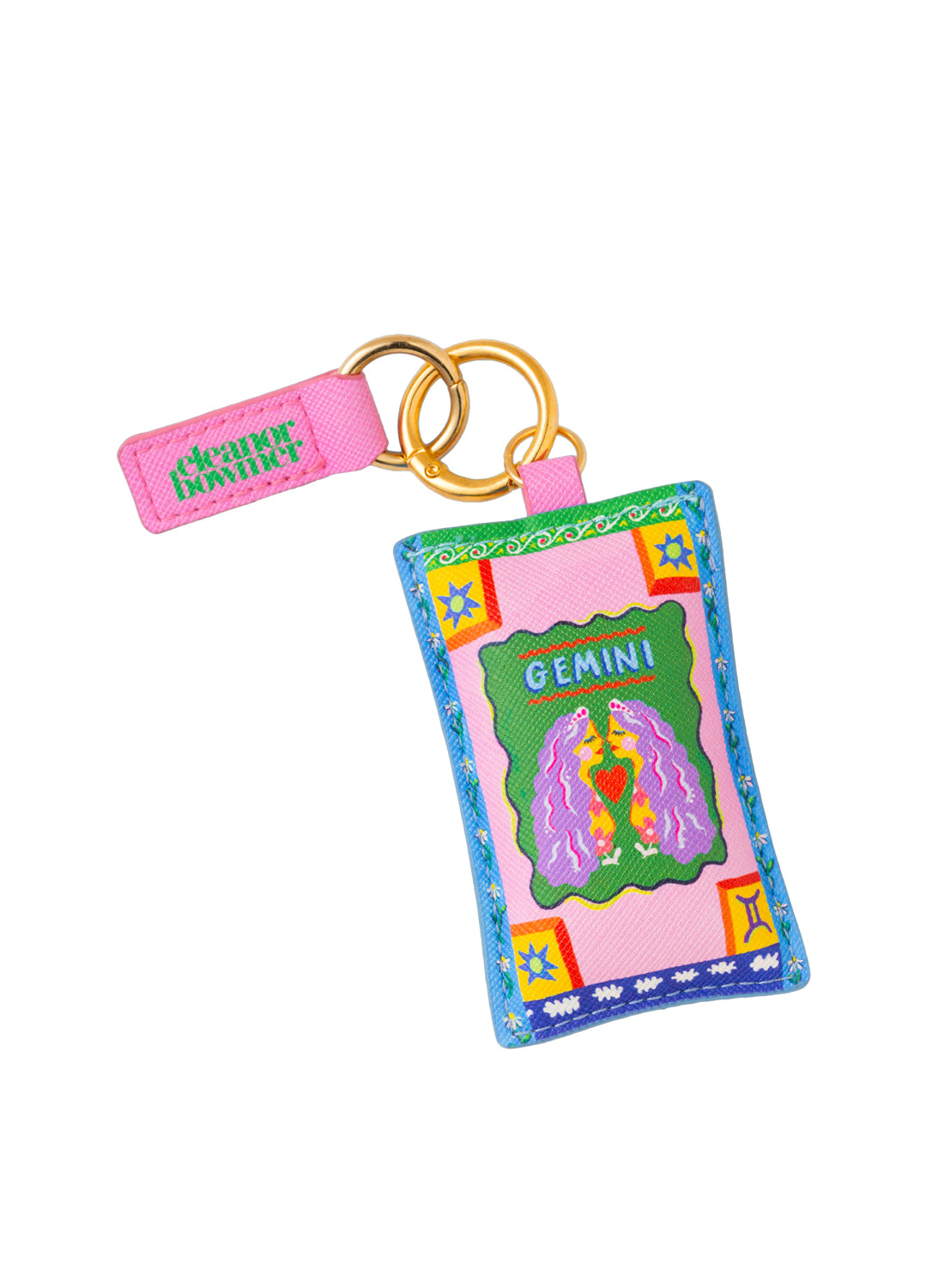 Eleanor Bowmer Zodiac Keyring - Gemini