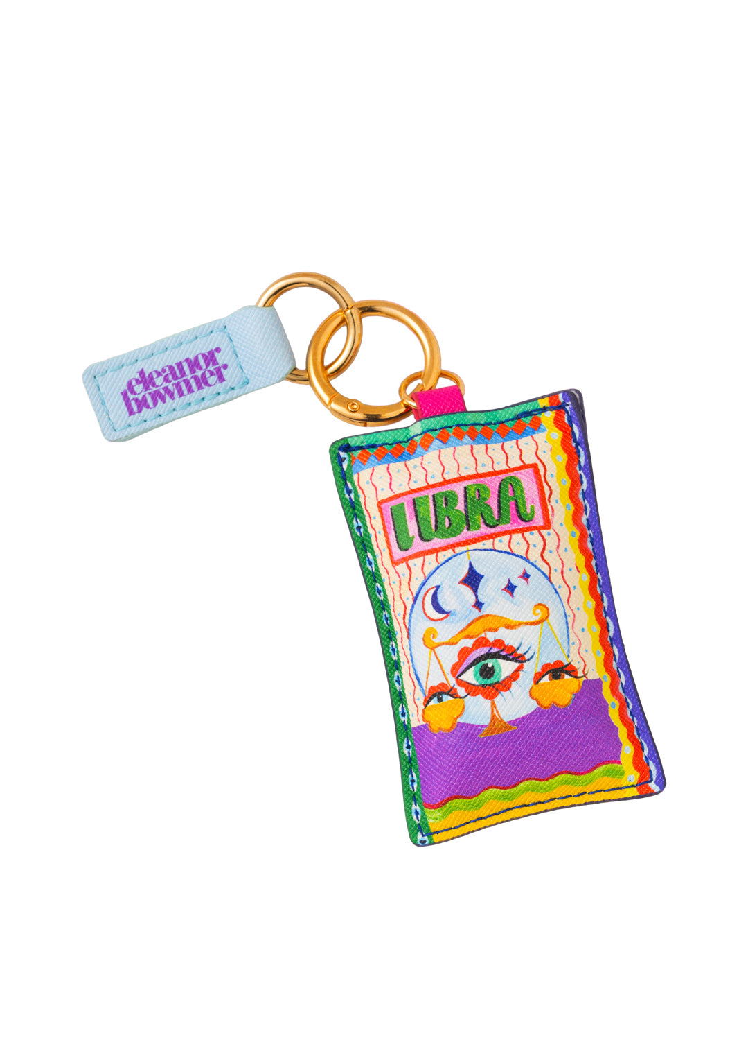 Eleanor Bowmer Zodiac Keyring - Libra