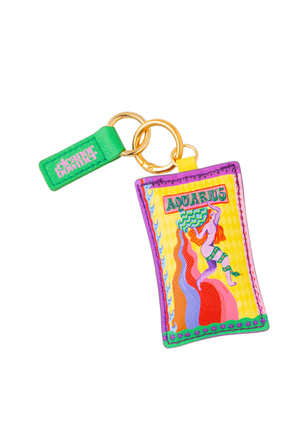 Eleanor Bowmer Zodiac Keyring - Aquarius