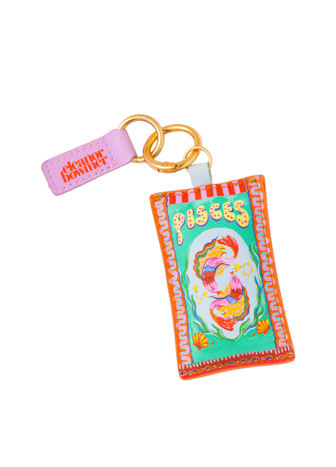 Eleanor Bowmer Zodiac Keyring - Pisces