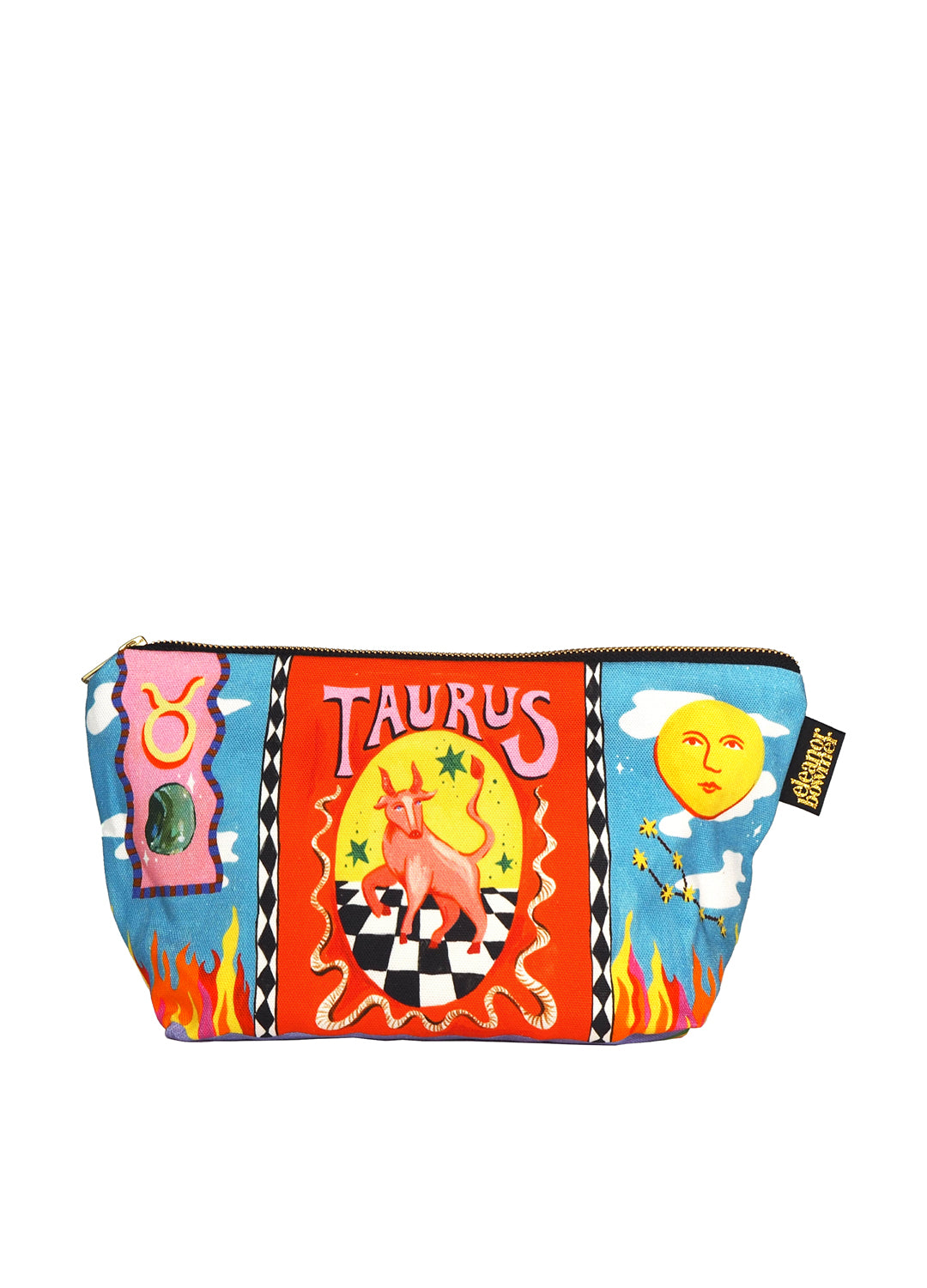Eleanor Bowmer Zodiac Zip Bag - Taurus
