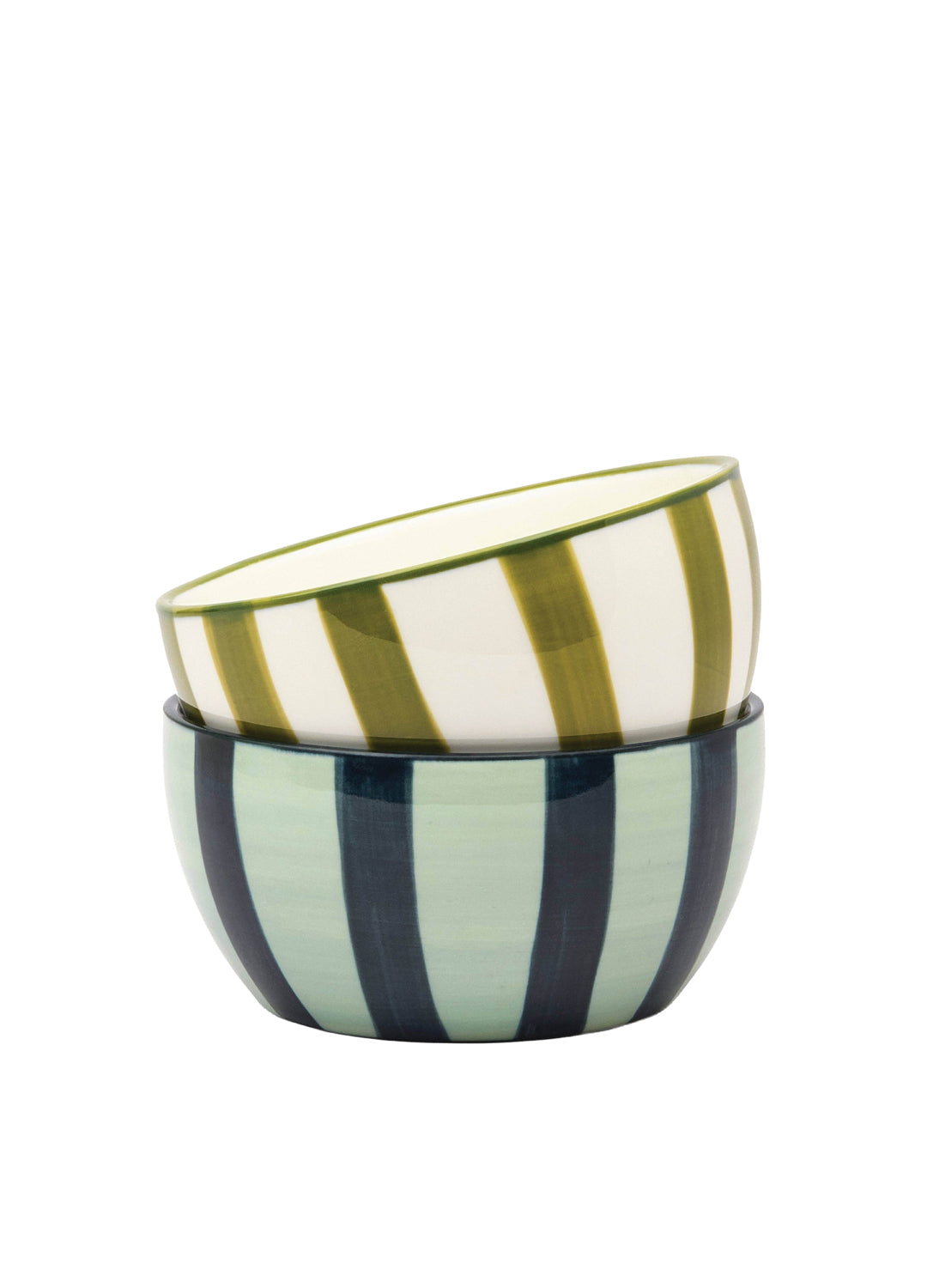 Dipping Bowls - Olive & Blue