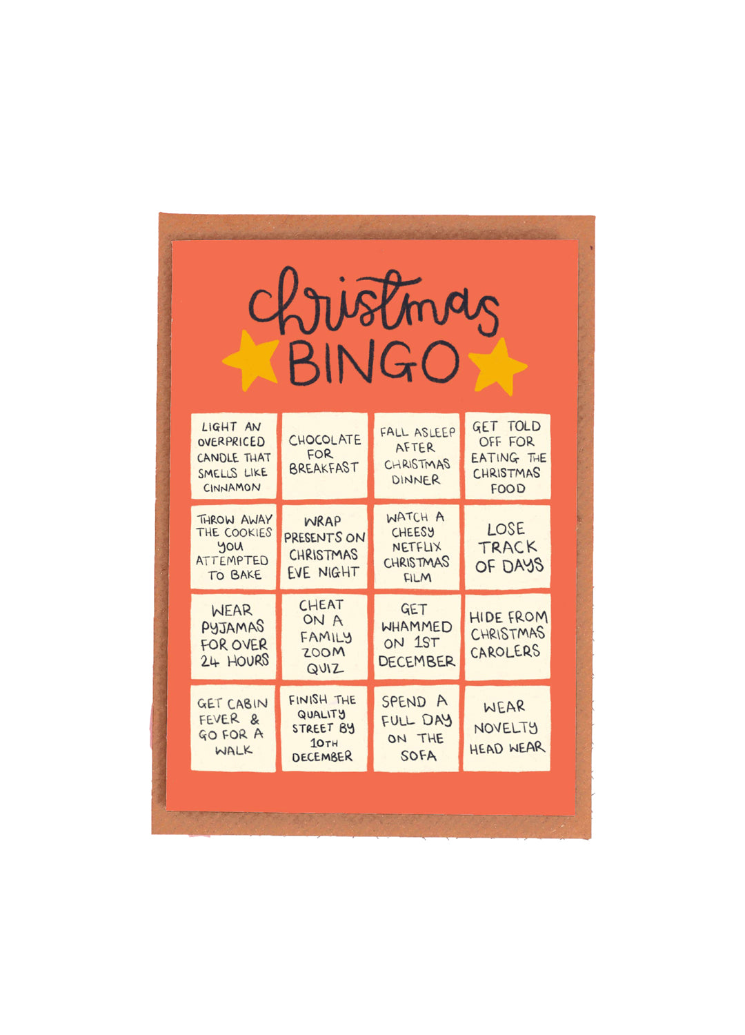 Christmas Bingo - Christmas Card