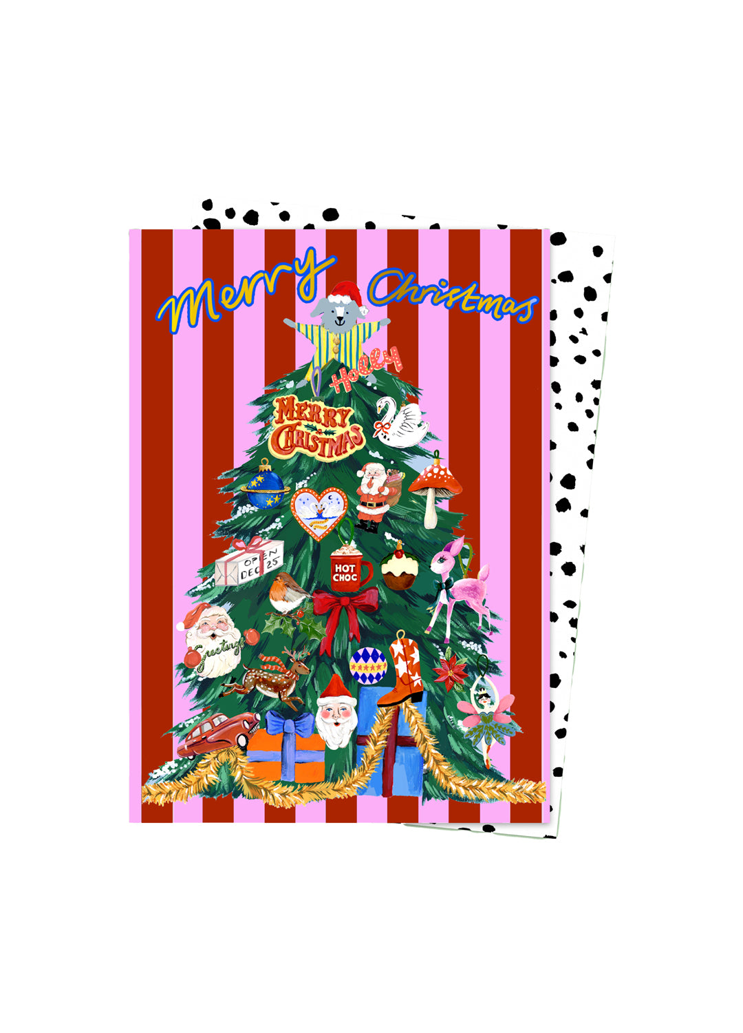 Eleanor Bowmer Card - Merry Christmas Tree