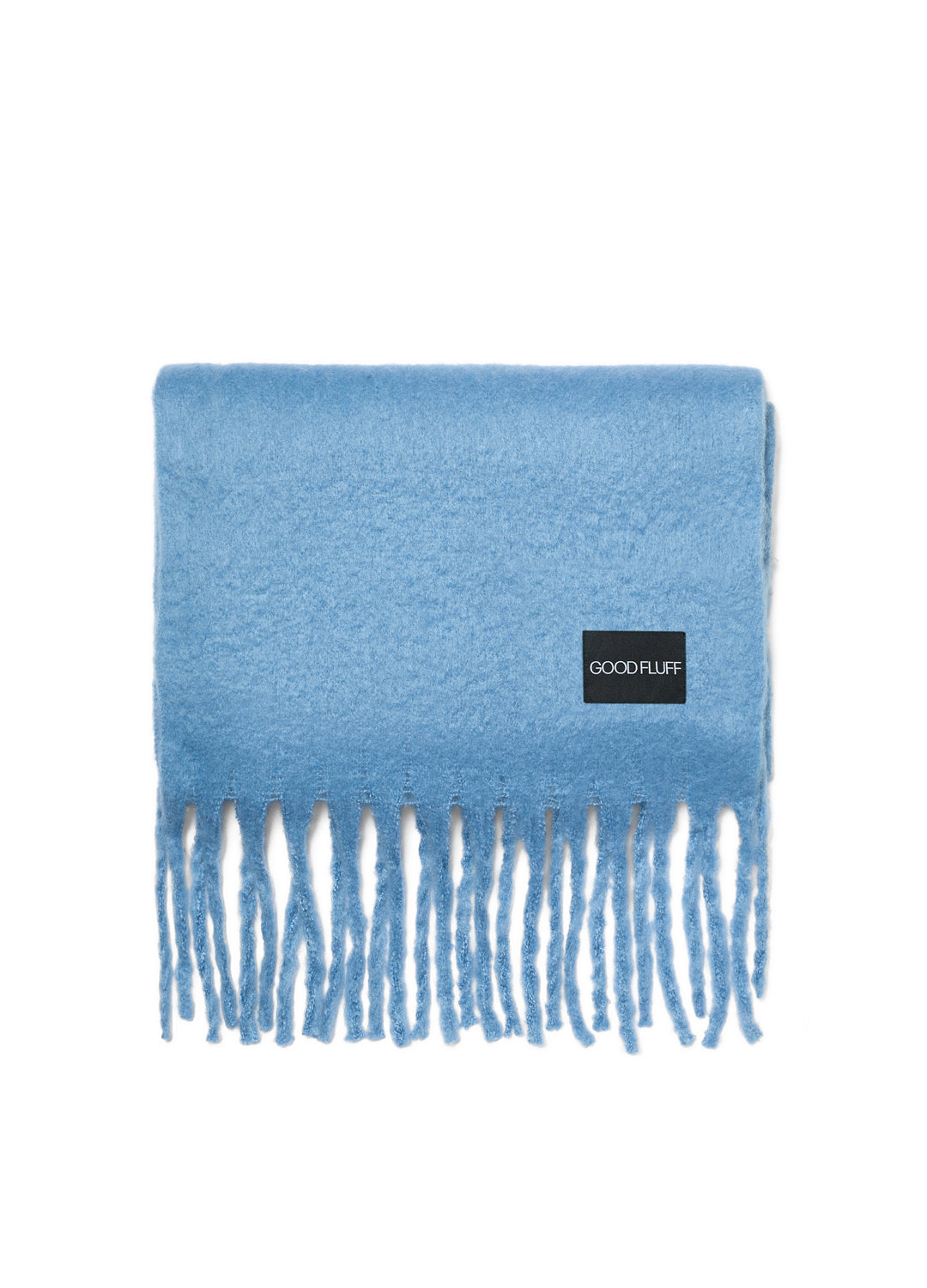 Good Fluff Chunky Scarf - Smoky Blue