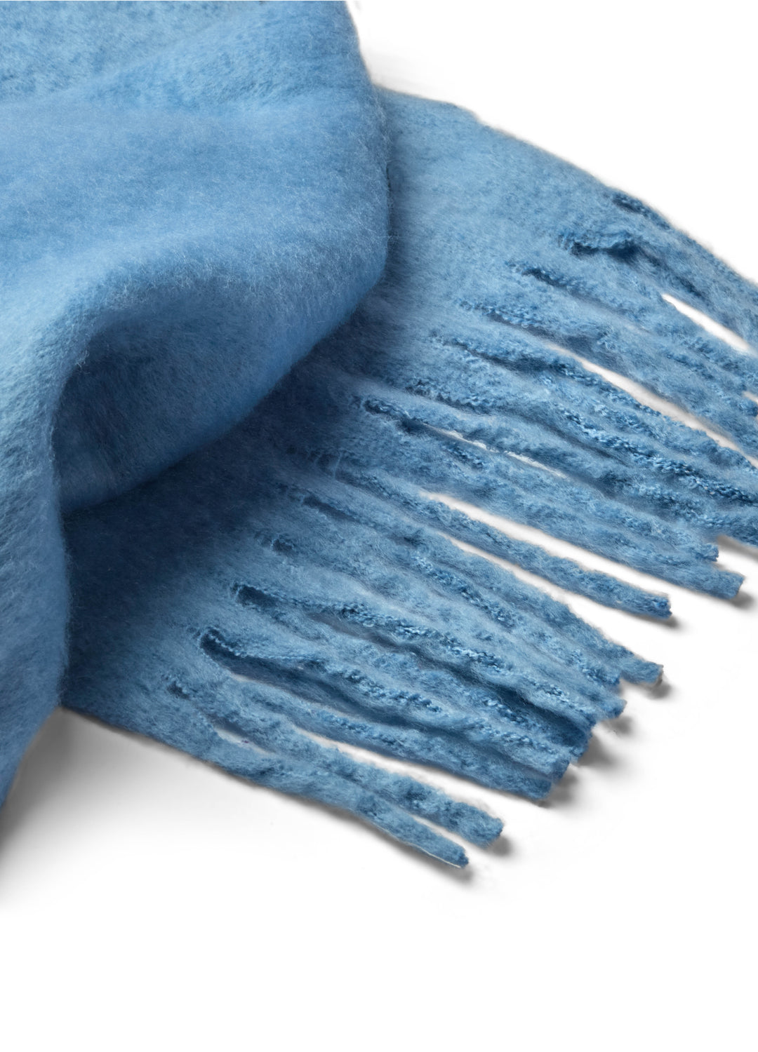 Good Fluff Chunky Scarf - Smoky Blue