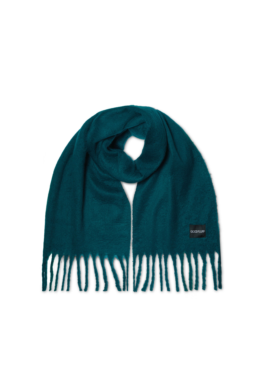 Good Fluff Chunky Scarf - Sapphire