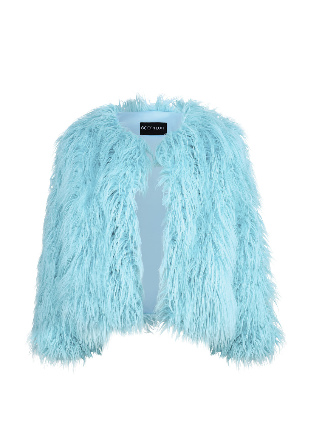 Good Fluff Faux Mongolian Jacket - Mint