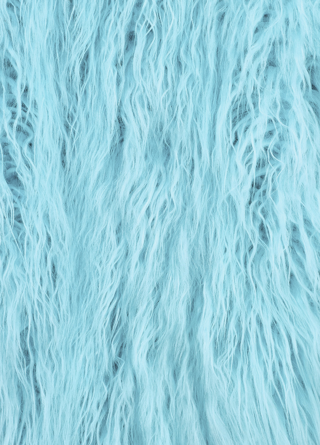 Mongolian Faux Fur Jacket - Mint | Good Fluff – GOOD FLUFF