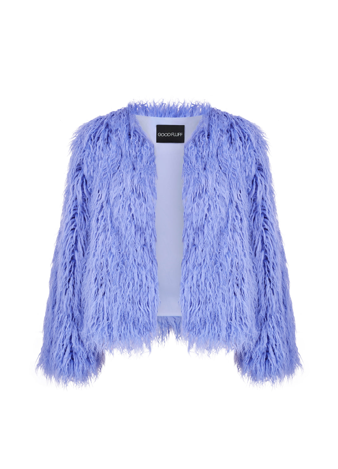 Good Fluff Faux Mongolian Jacket - Violet