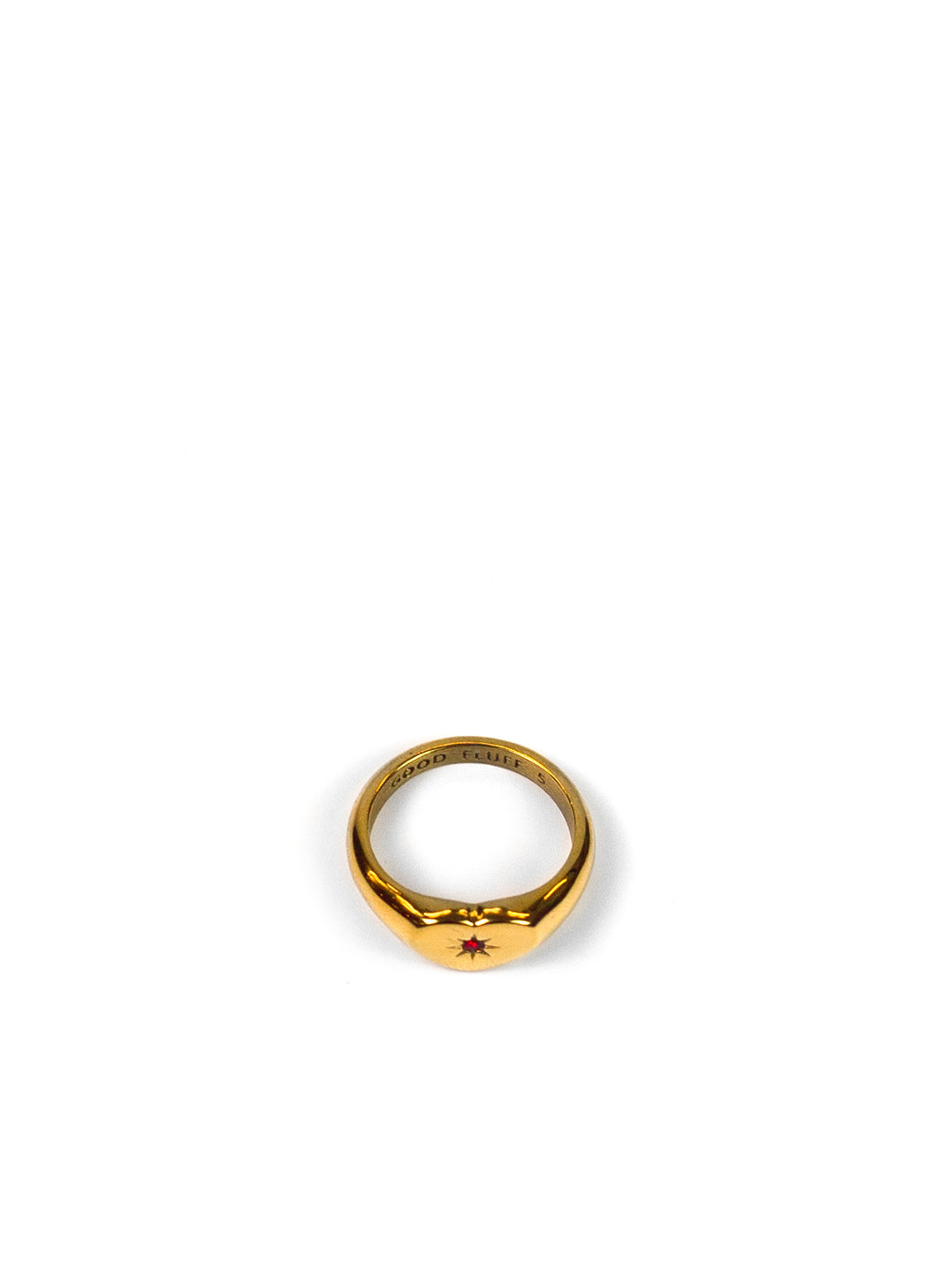 Gold This Heart Of Mine Heart Signet Ring