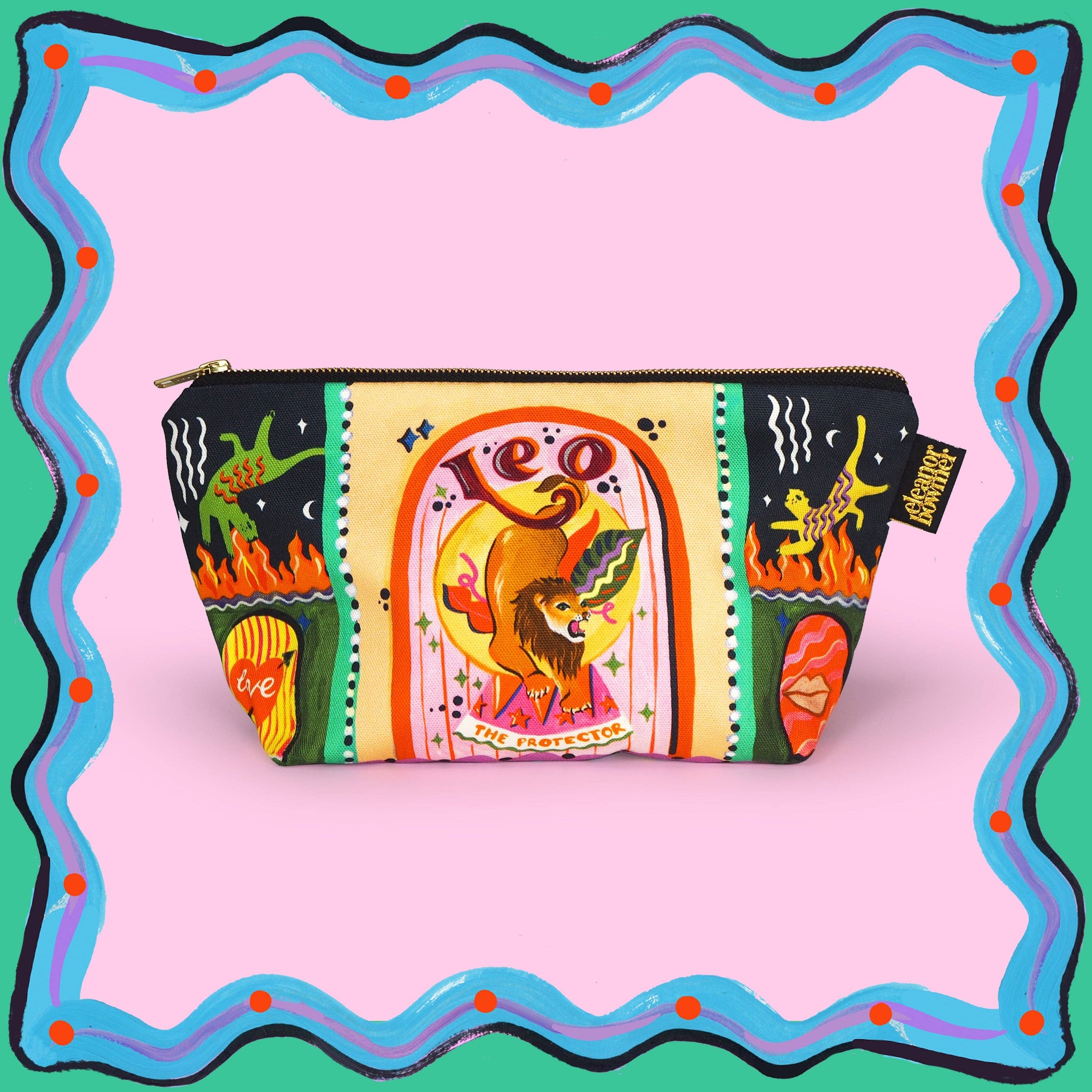 Eleanor Bowmer Zodiac Zip Bag - Leo