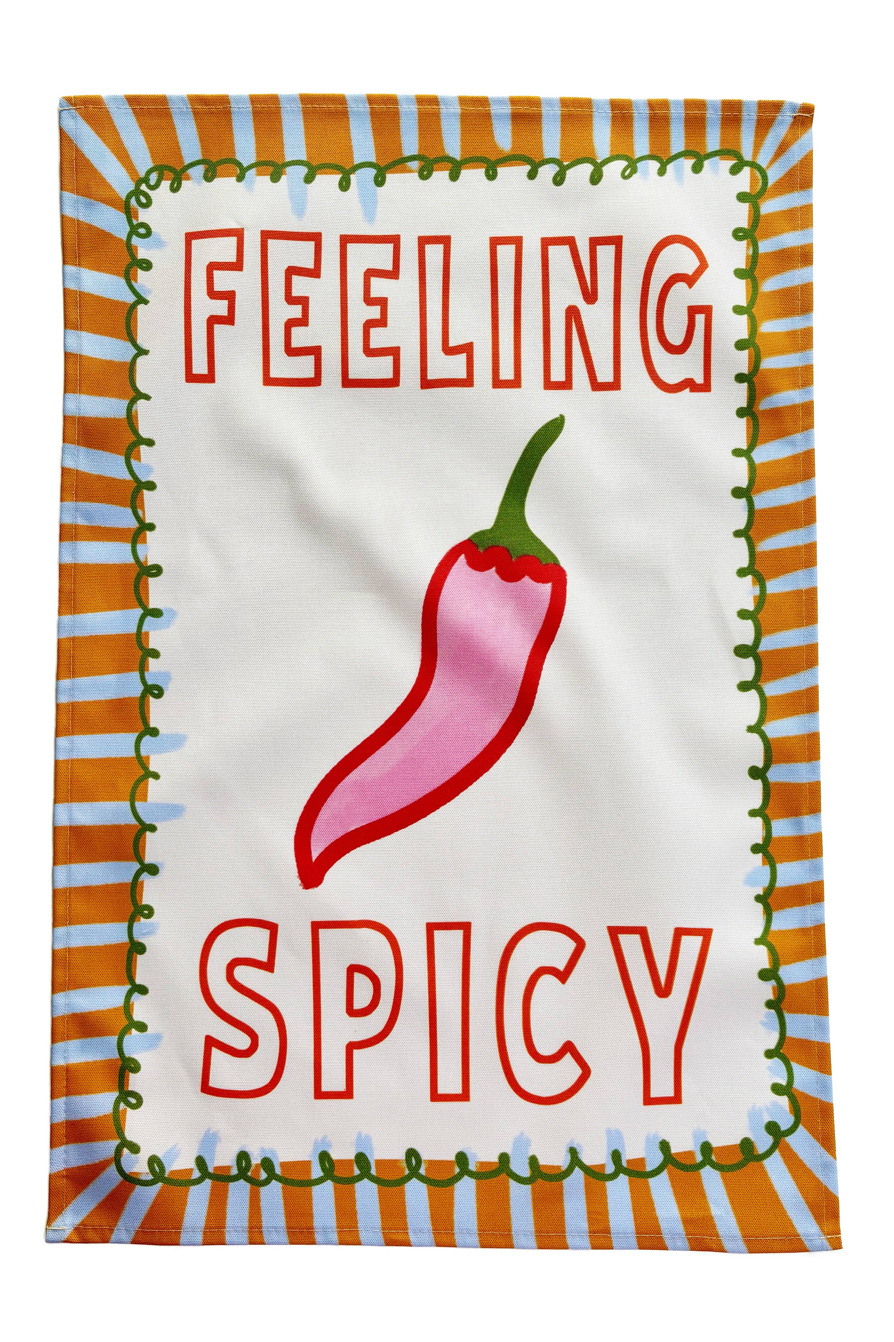 'Feeling Spicy' Tea Towel