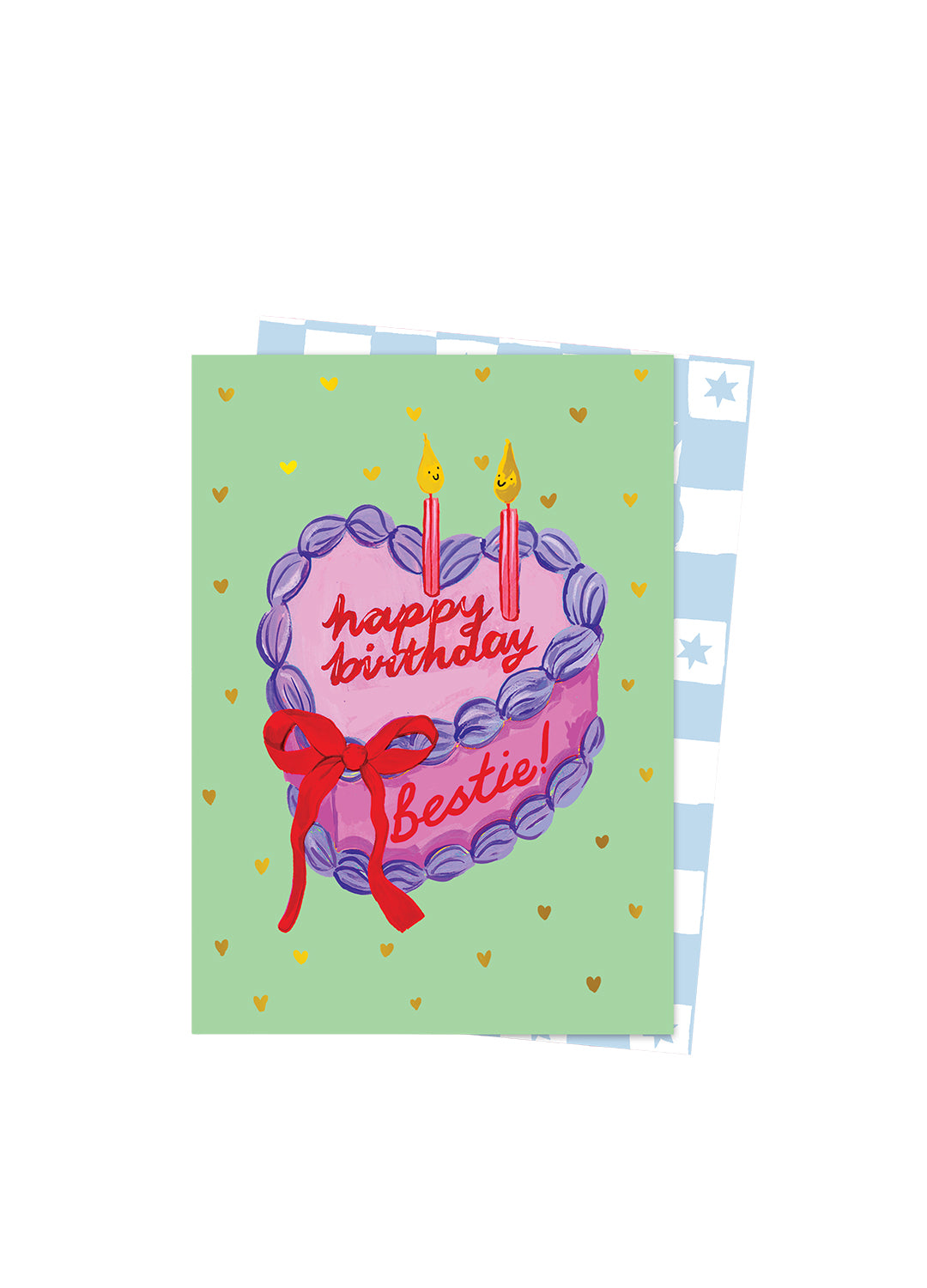 Eleanor Bowmer 'Happy Birthday Bestie' Cake Birthday Card