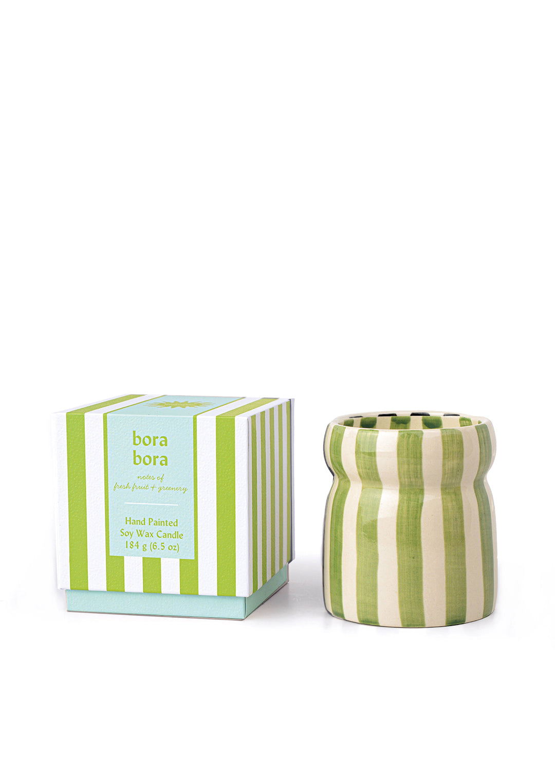 Paddywax Cabana Sage Scented Ceramic Candle - Bora Bora
