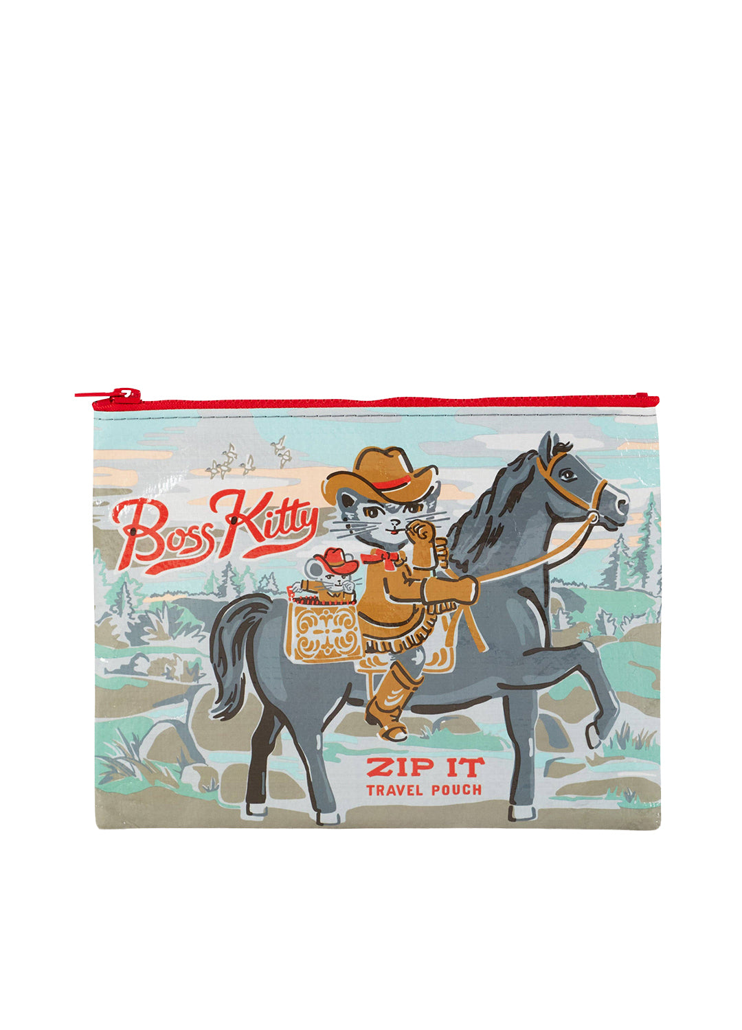 'Boss Kitty' Zipper Pouch