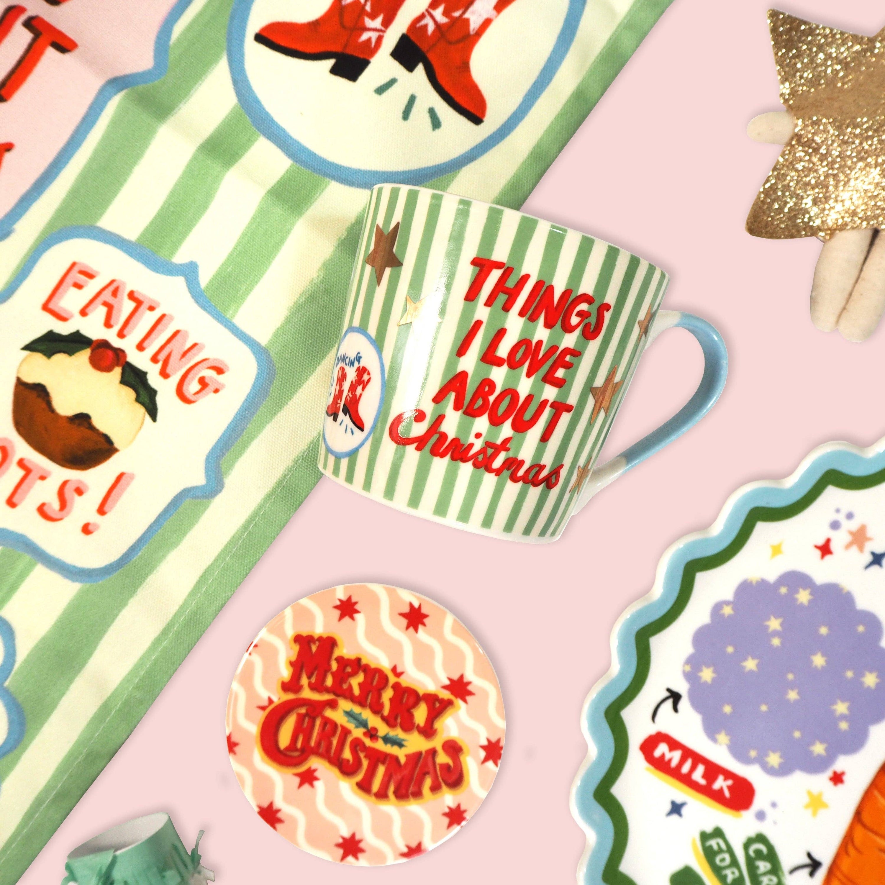 Eleanor Bowmer Mug - Things I Love About Christmas