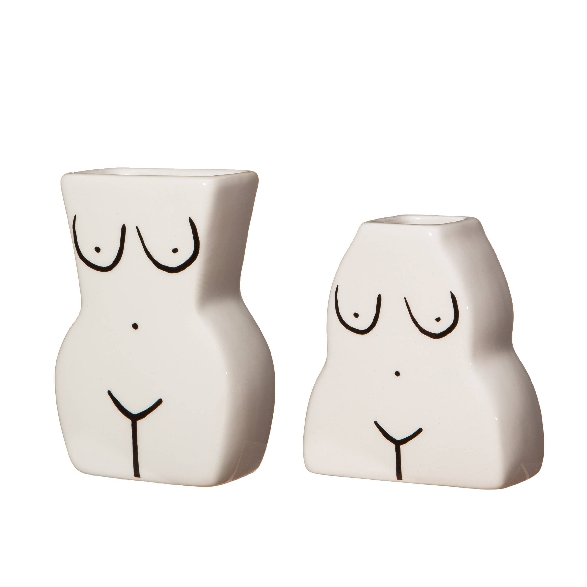 Sass & Belle Female Form Bud Vases - Set of 2