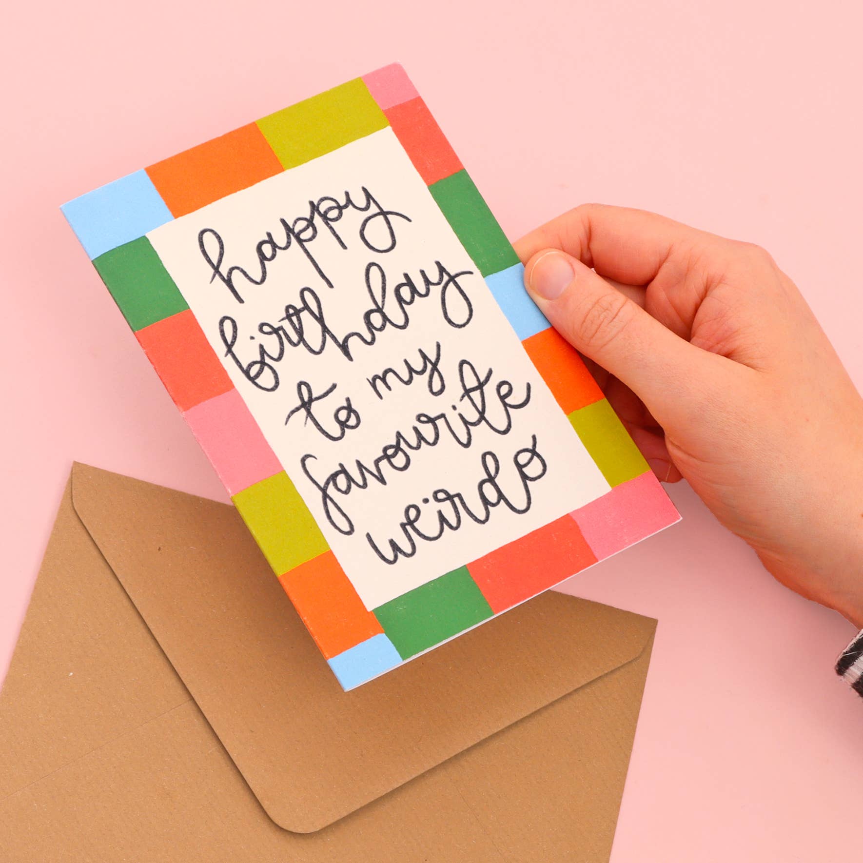 'my favourite weirdo' - Greeting card