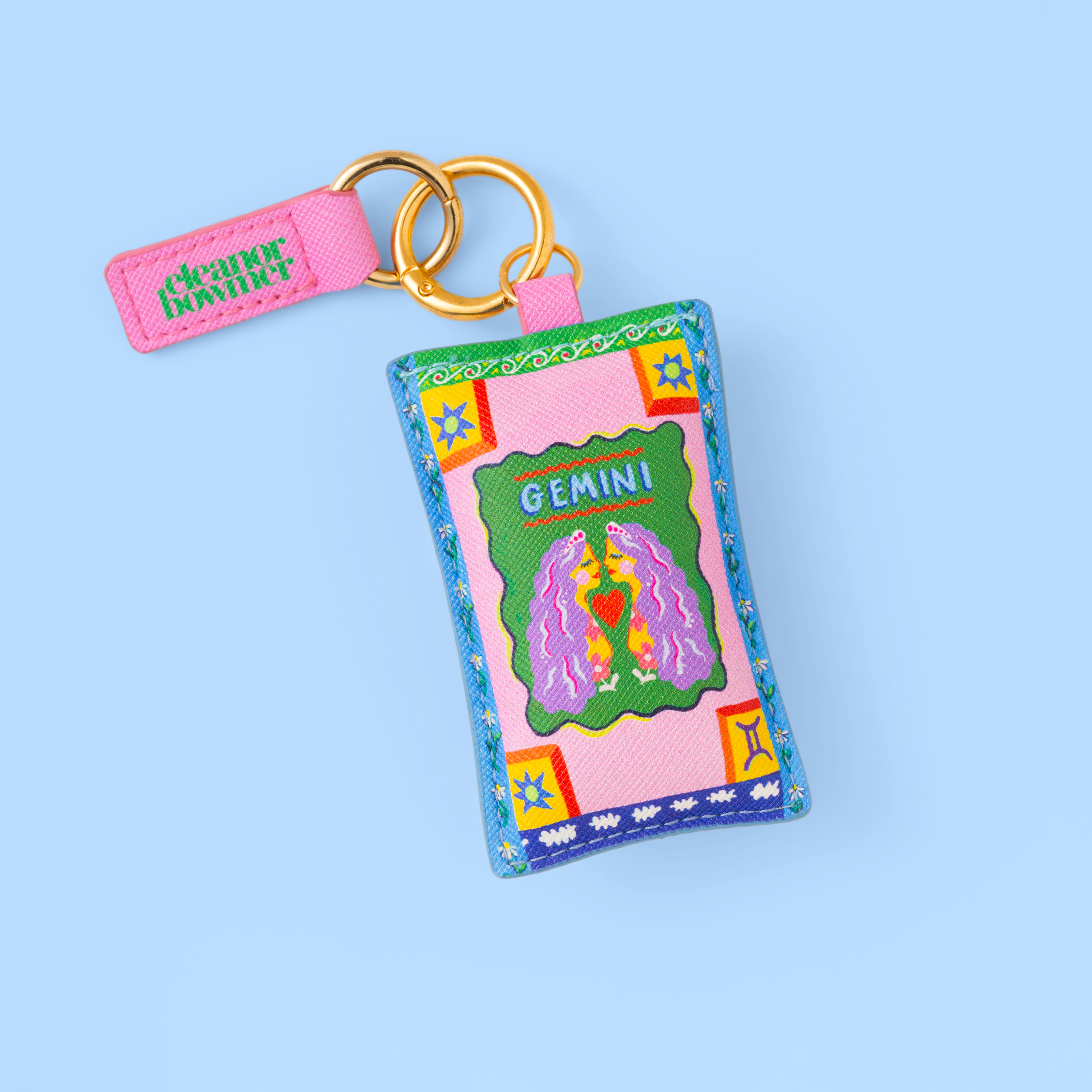 Eleanor Bowmer Zodiac Keyring - Gemini