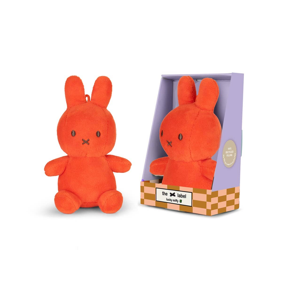 Miffy Lucky Charm - Coral Red
